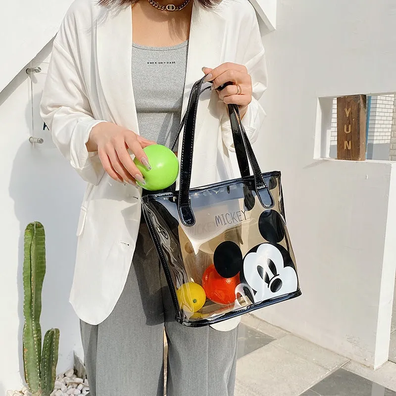 Mickey mouse clear on sale bag