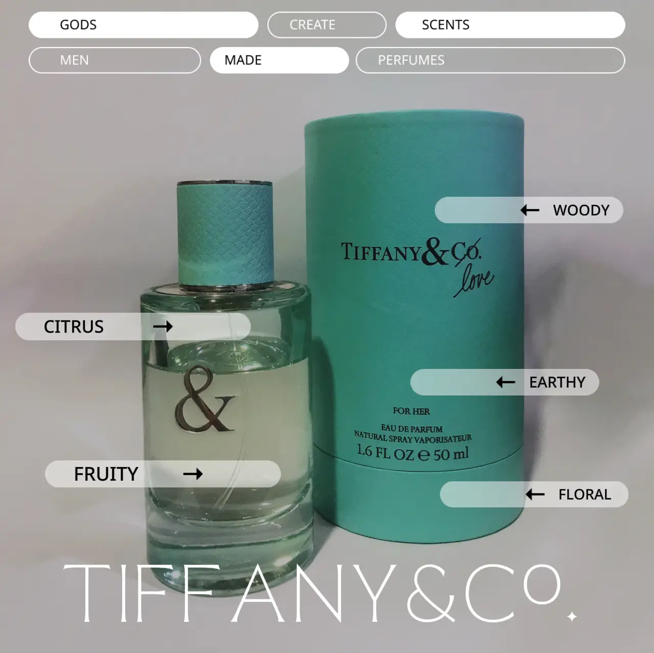  Tiffany & Co. Love Eau De Parfum Spray for Women