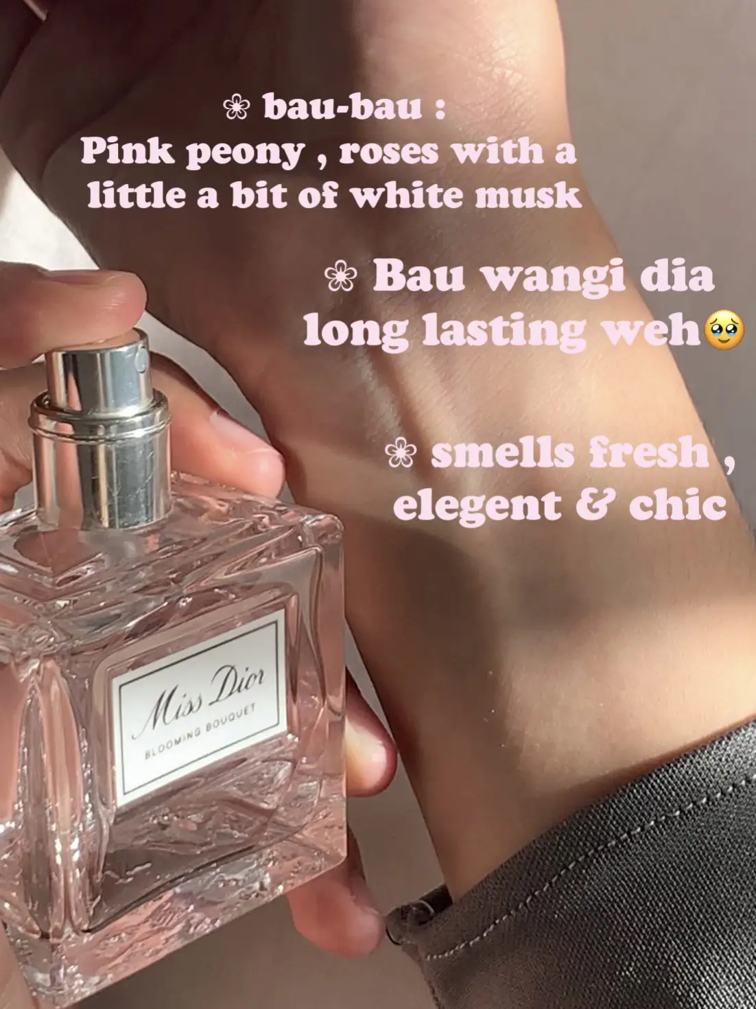 Wangi miss discount dior blooming bouquet