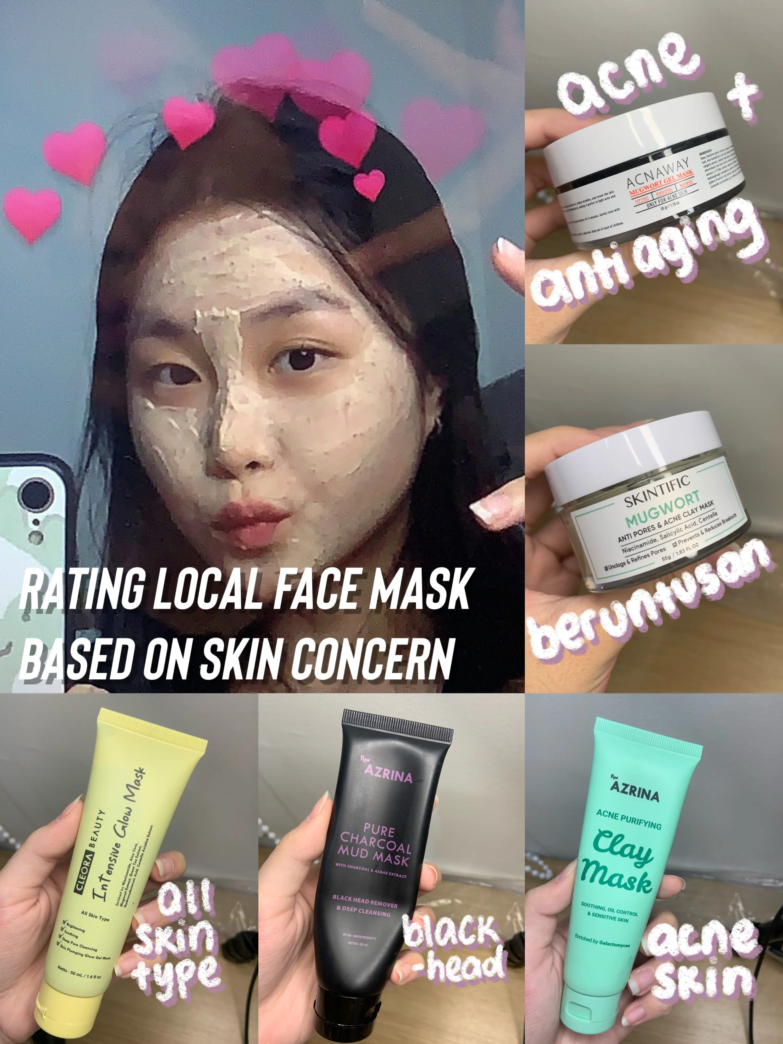 💆🏻‍♀️ WASH OFF MASK LOCAL CHECK 🇮🇩 | aureliafwが投稿した