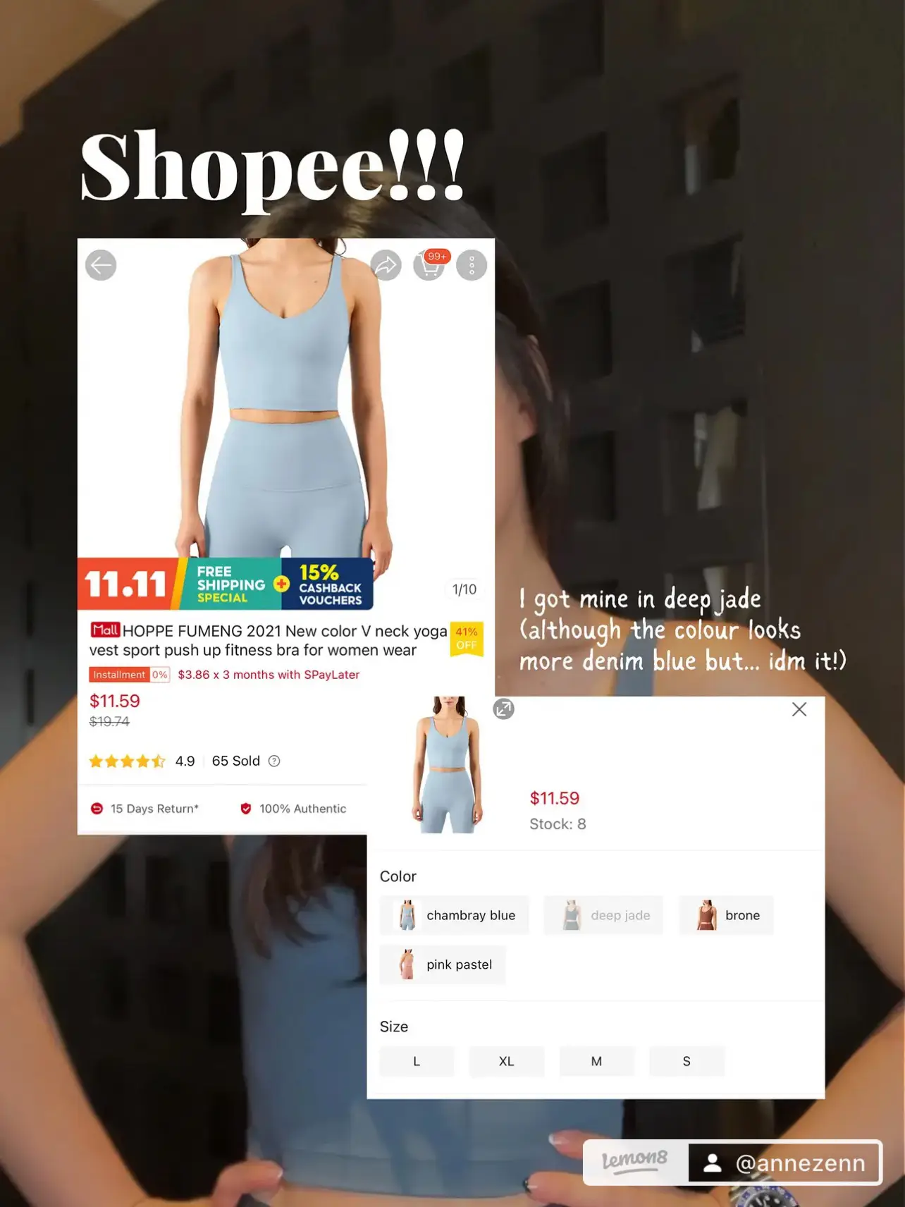 FOUND! Lululemon softstreme shorts dupe!, Video published by Claire Tee