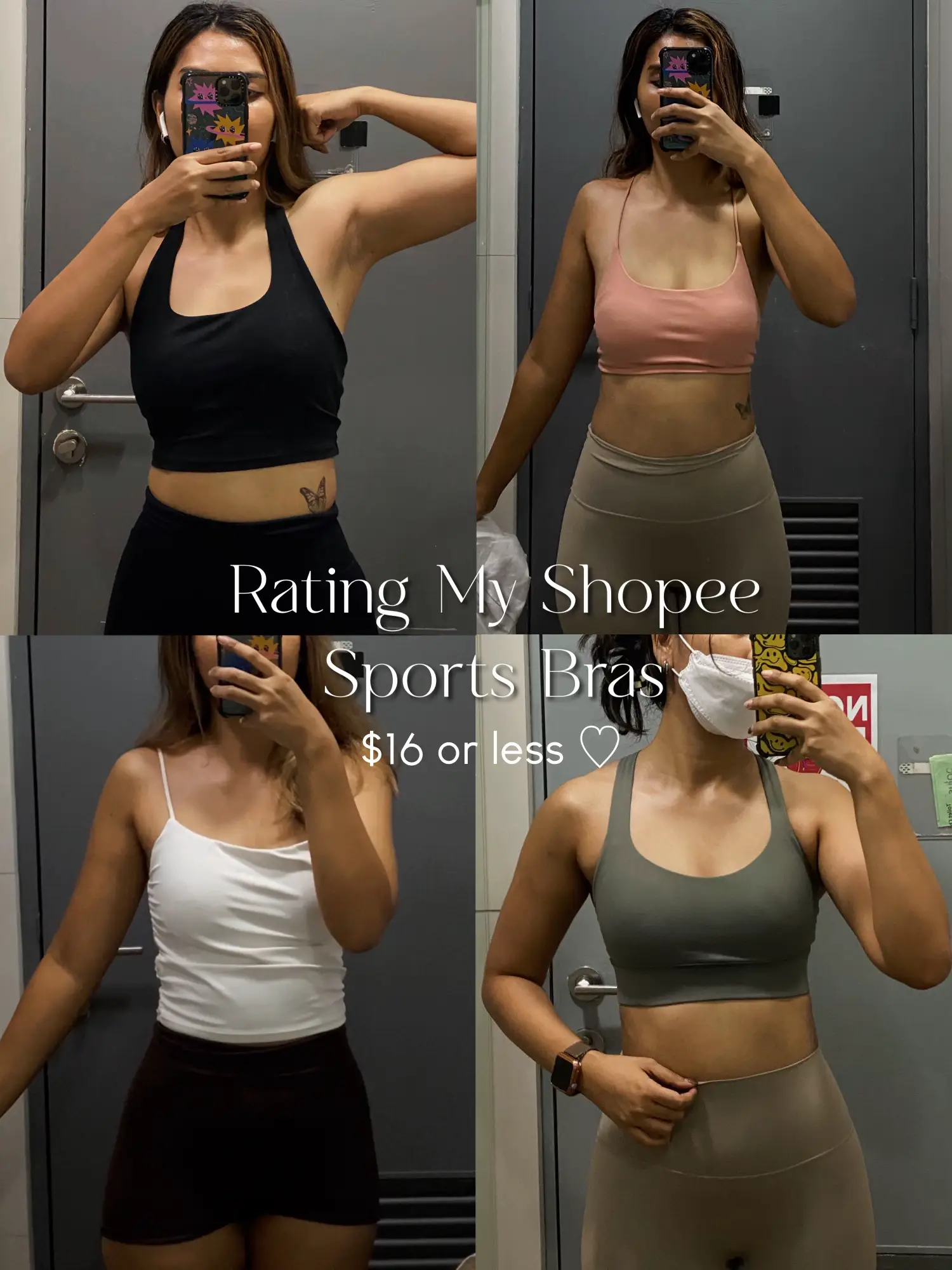 Cheers Wide Shoulder Strap Yoga Bra U-Shaped Back Wireless Sport Fitness  Lace Push Up Stretchy Bra for Jogging 