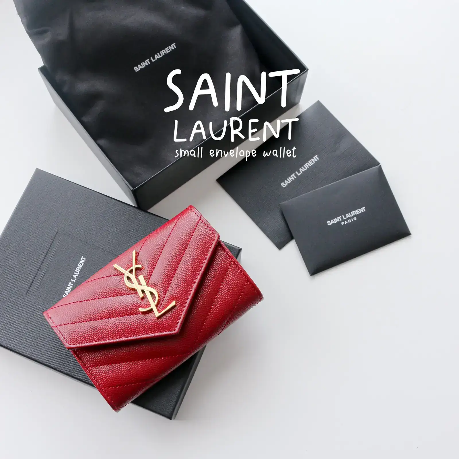 Monogram ysl outlet small envelope wallet