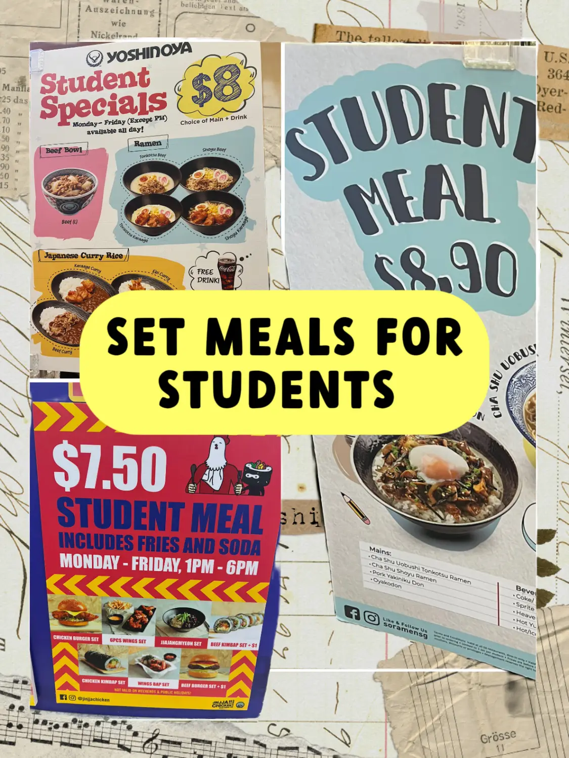 Set Meals for Students below $10's images(0)