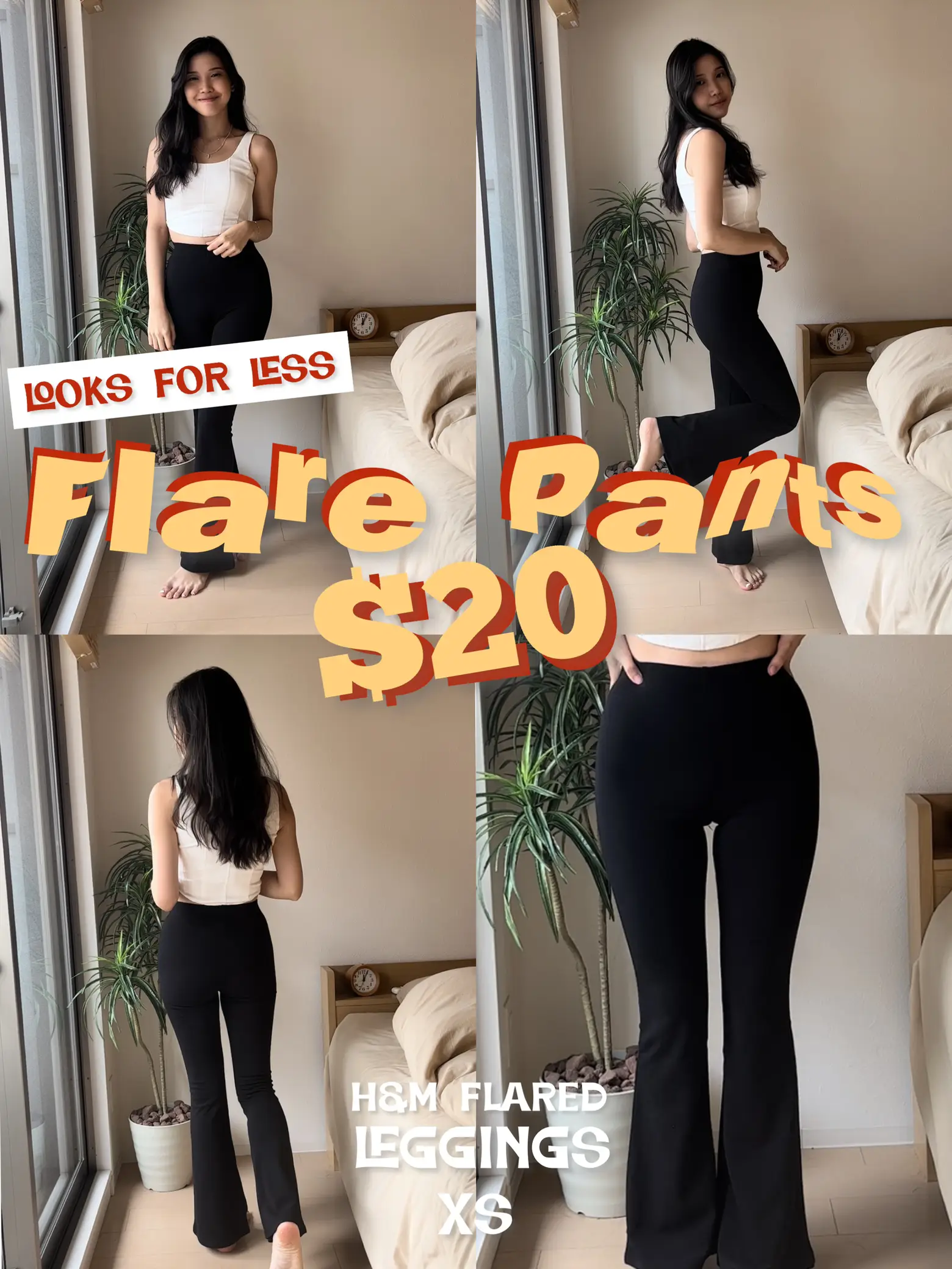 ✨Looks For Less: $20 H&M Flared Leggings👖, Gallery posted by Mandy Wong