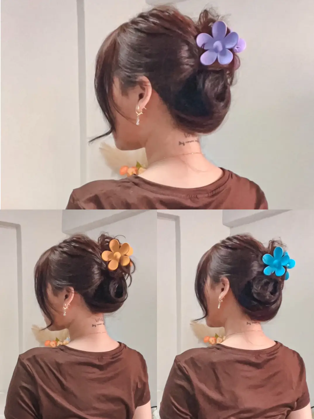 3 easy claw clip hairstyles for long hair! 👩🏻🎀, Gallery posted by chloe