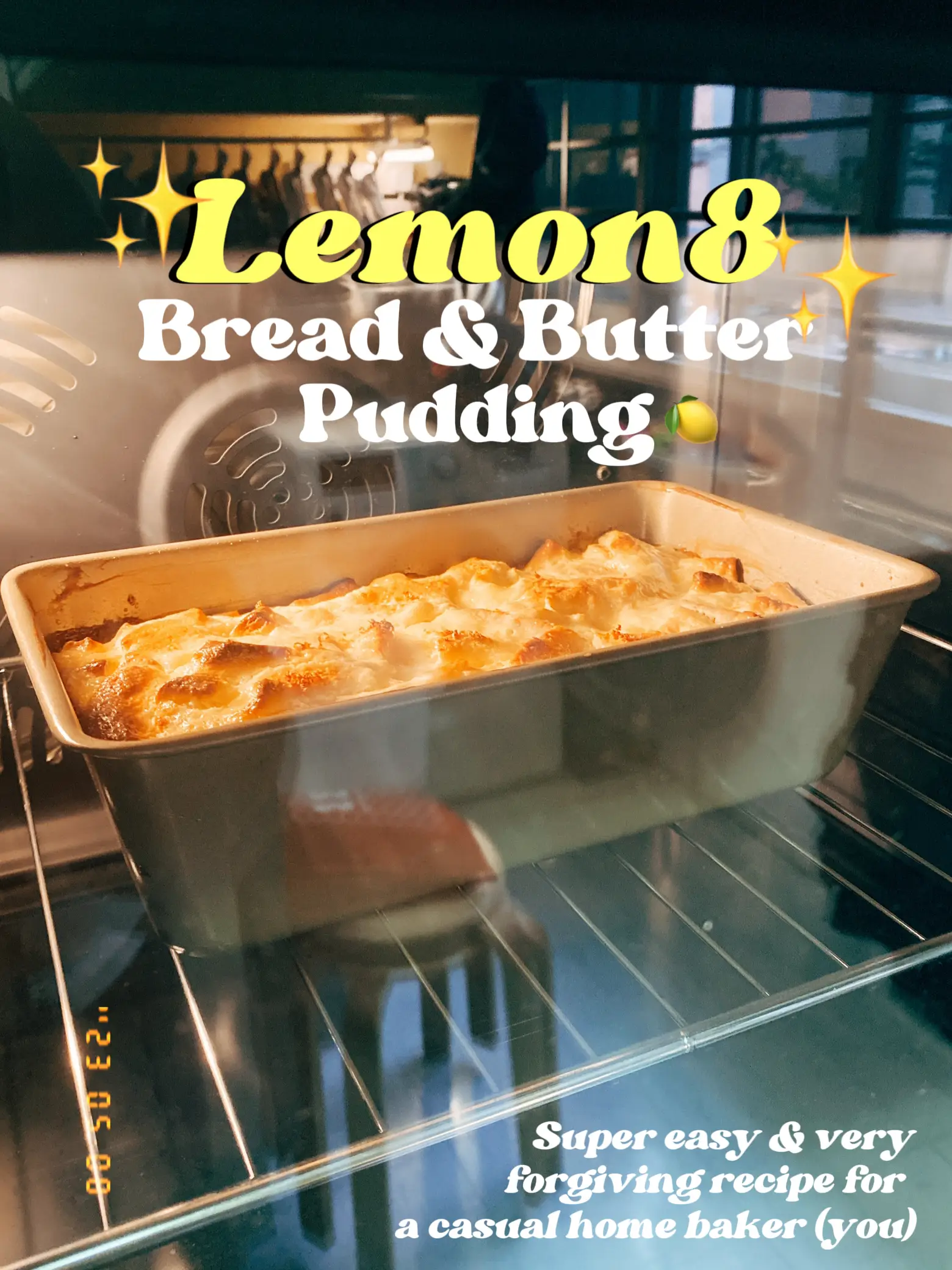 Your newest fav EASY bread & butter pudding 🍋 | Heather ✈️🌎が投稿したフォトブック |  Lemon8