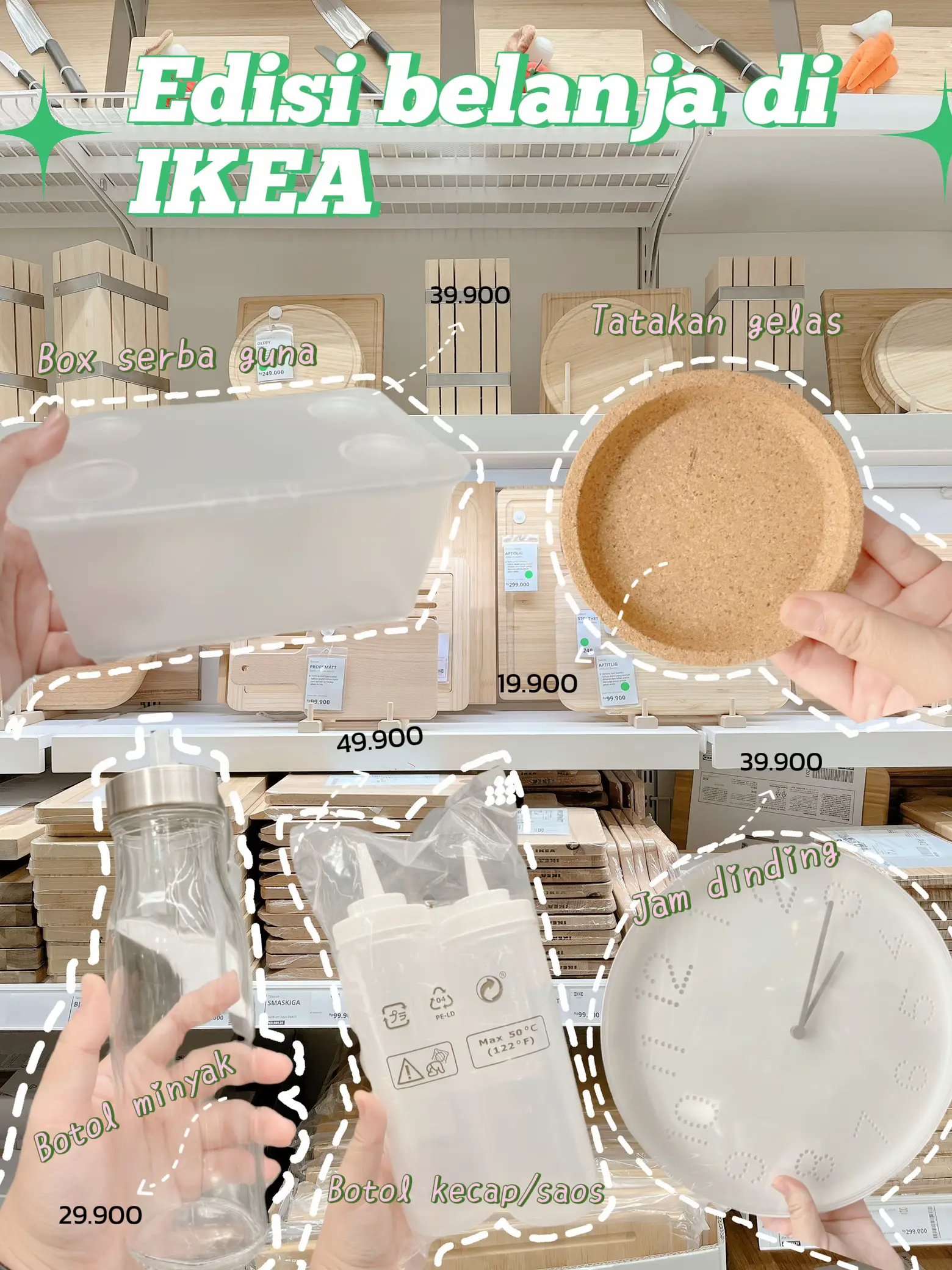 TABBERAS Oven mitt, green/lilac - IKEA
