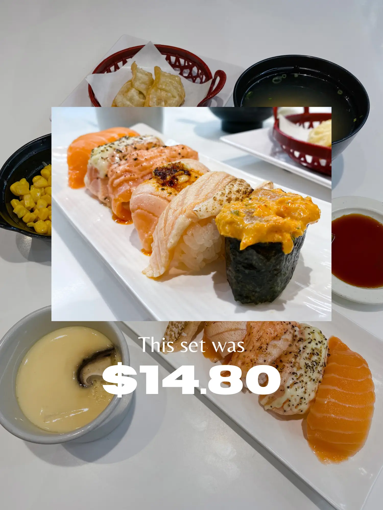 Genki Sushi Lunch Set – Genki Sushi Singapore