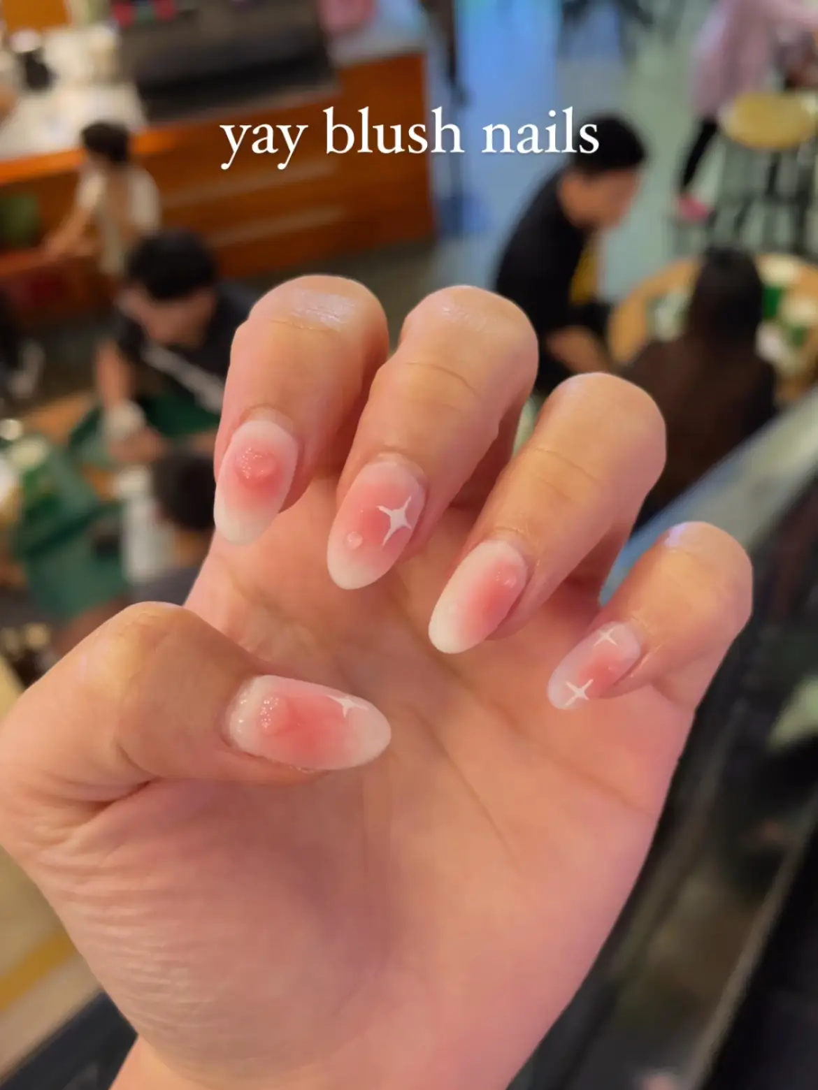 BLUSH PINK NAILS at my fav nail salon Gallery posted by