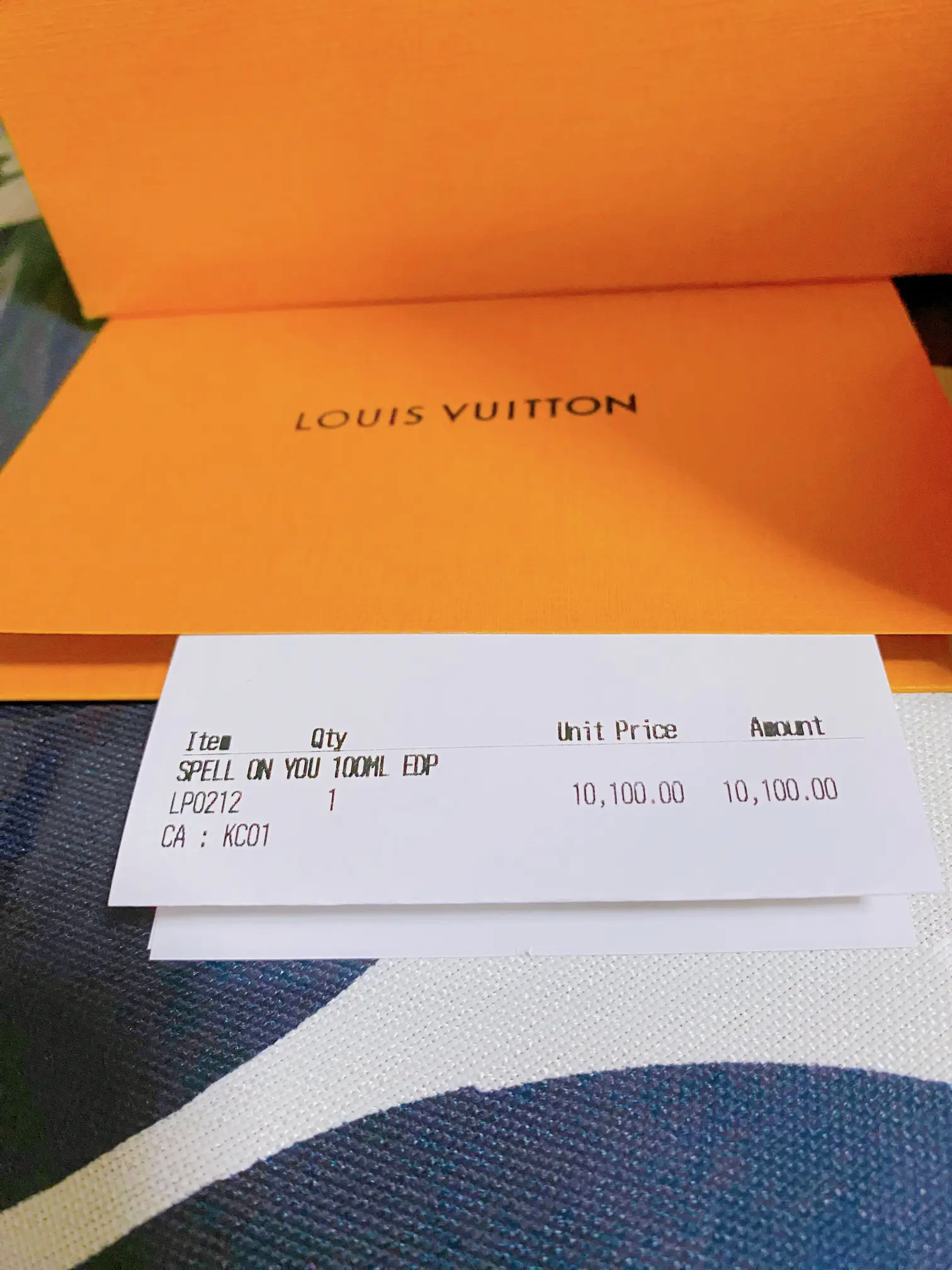 spell on you louis vuitton price