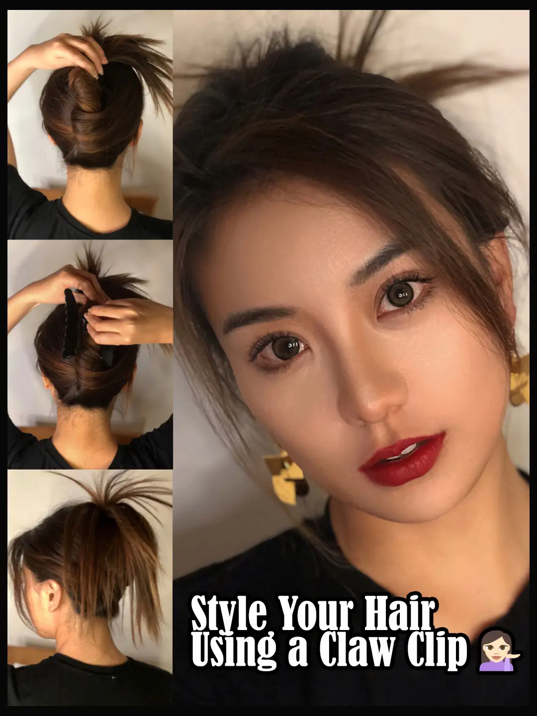 How To Style Your Hair Using a Claw Clip