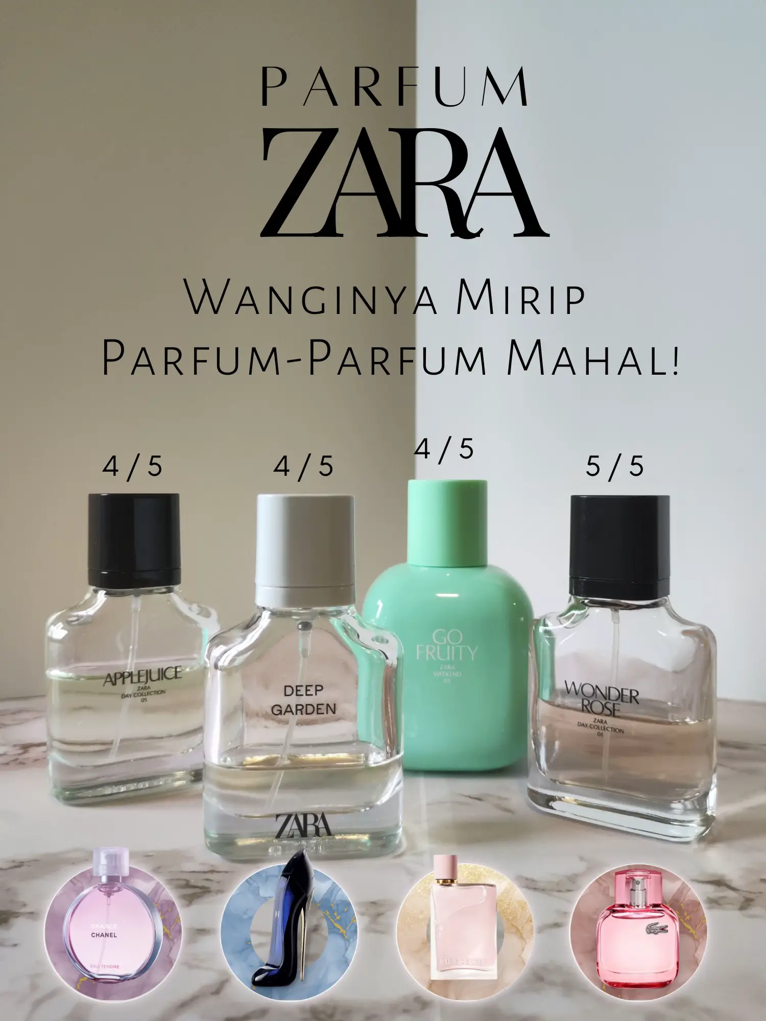 Parfum zara clearance