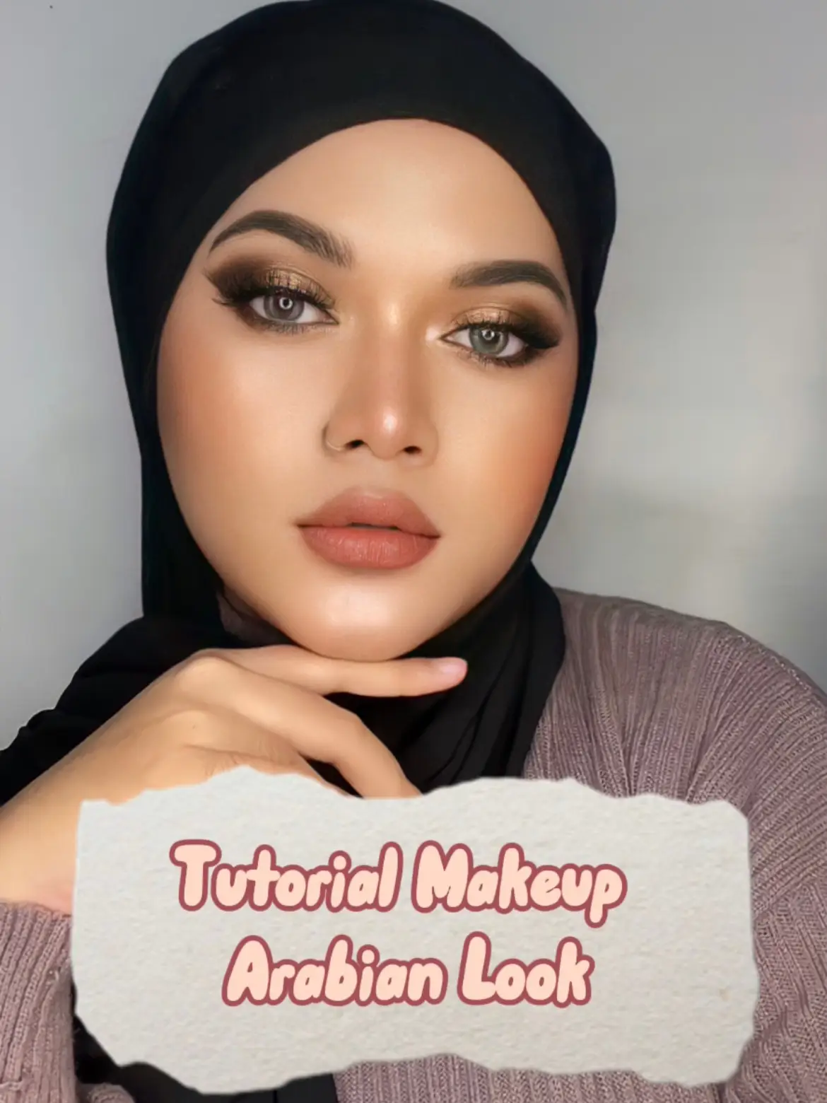 Tutorial Makeup Arabian Look