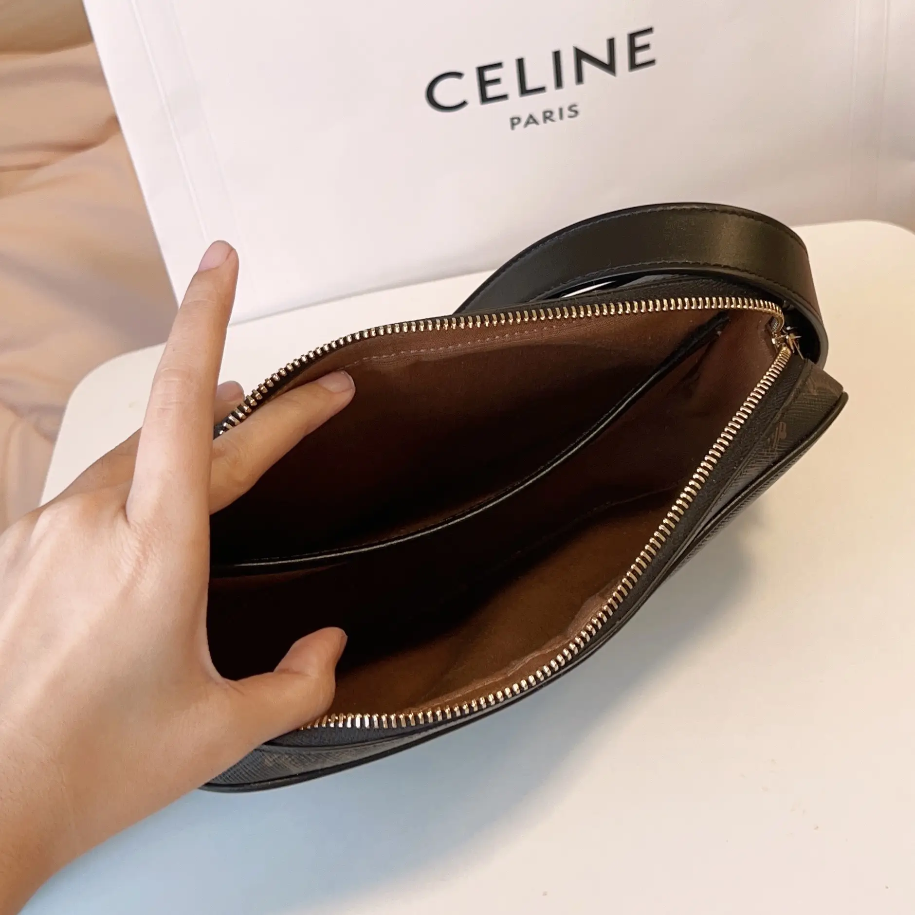 Celine bag 3 clearance zip