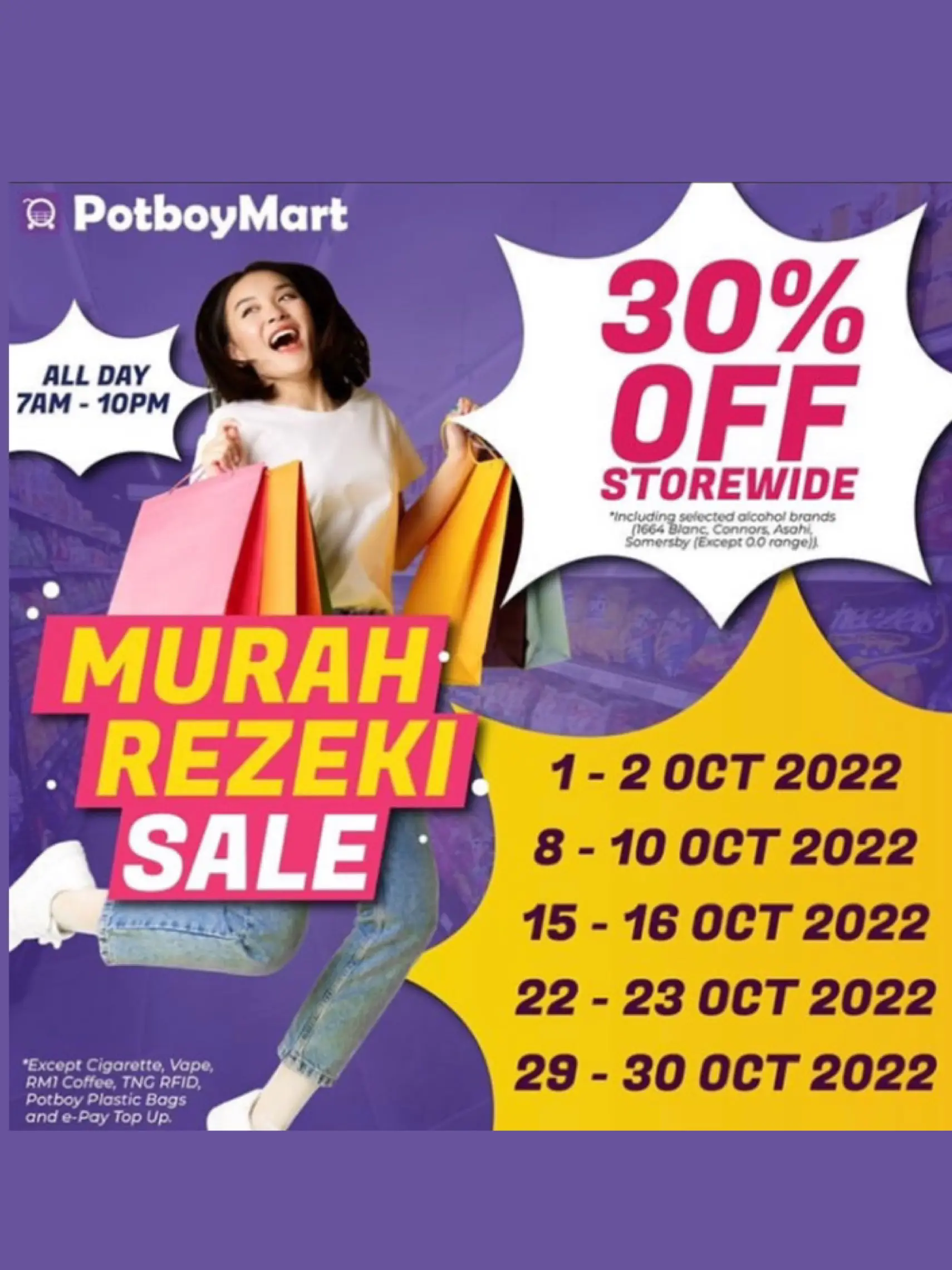 Enjoy Discounts of Up to 30% for Raya Super Brand Sale in