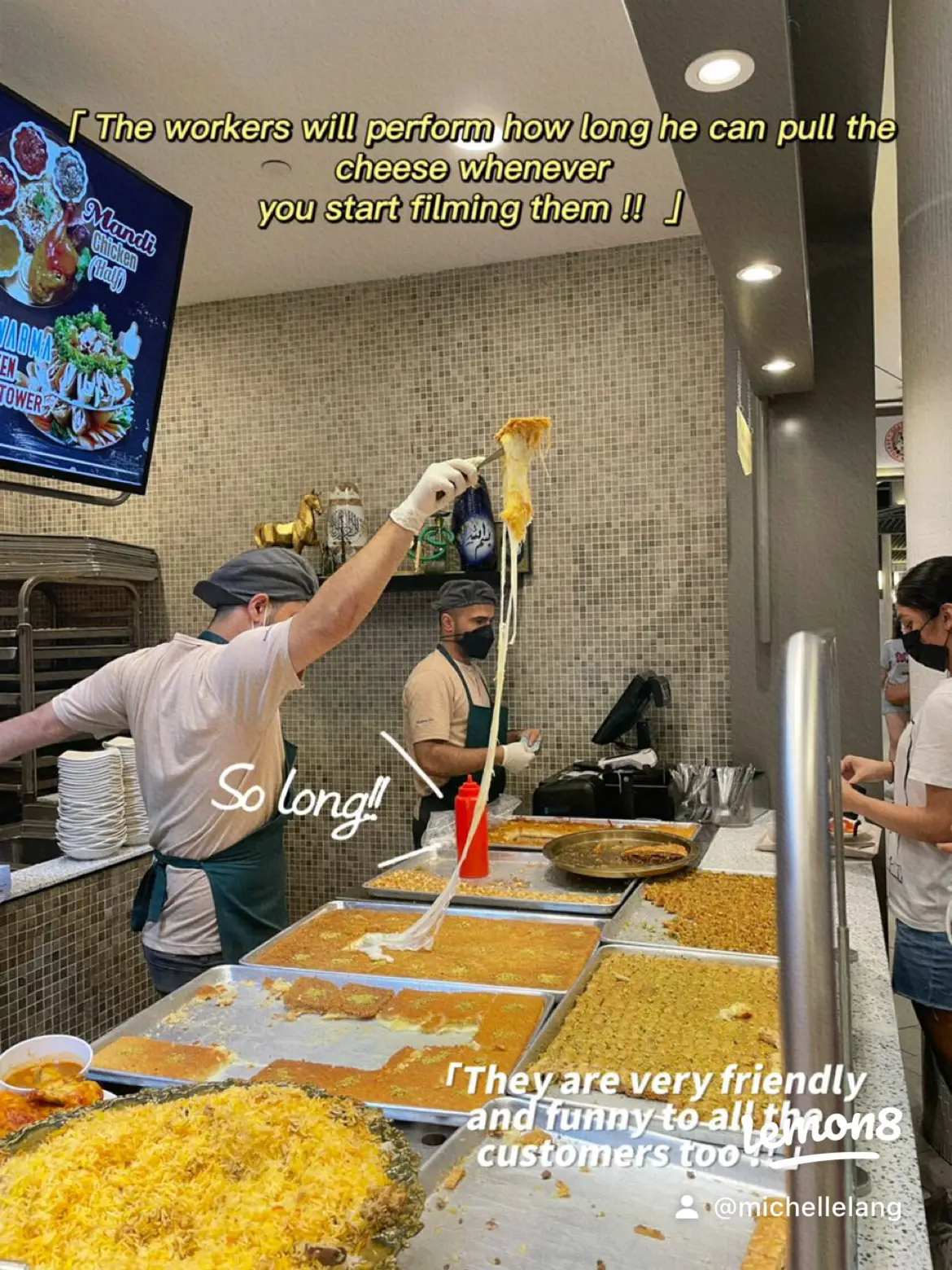 Dubai viral Kunafa cheese review 🤩 Galeri disiarkan oleh Michelle