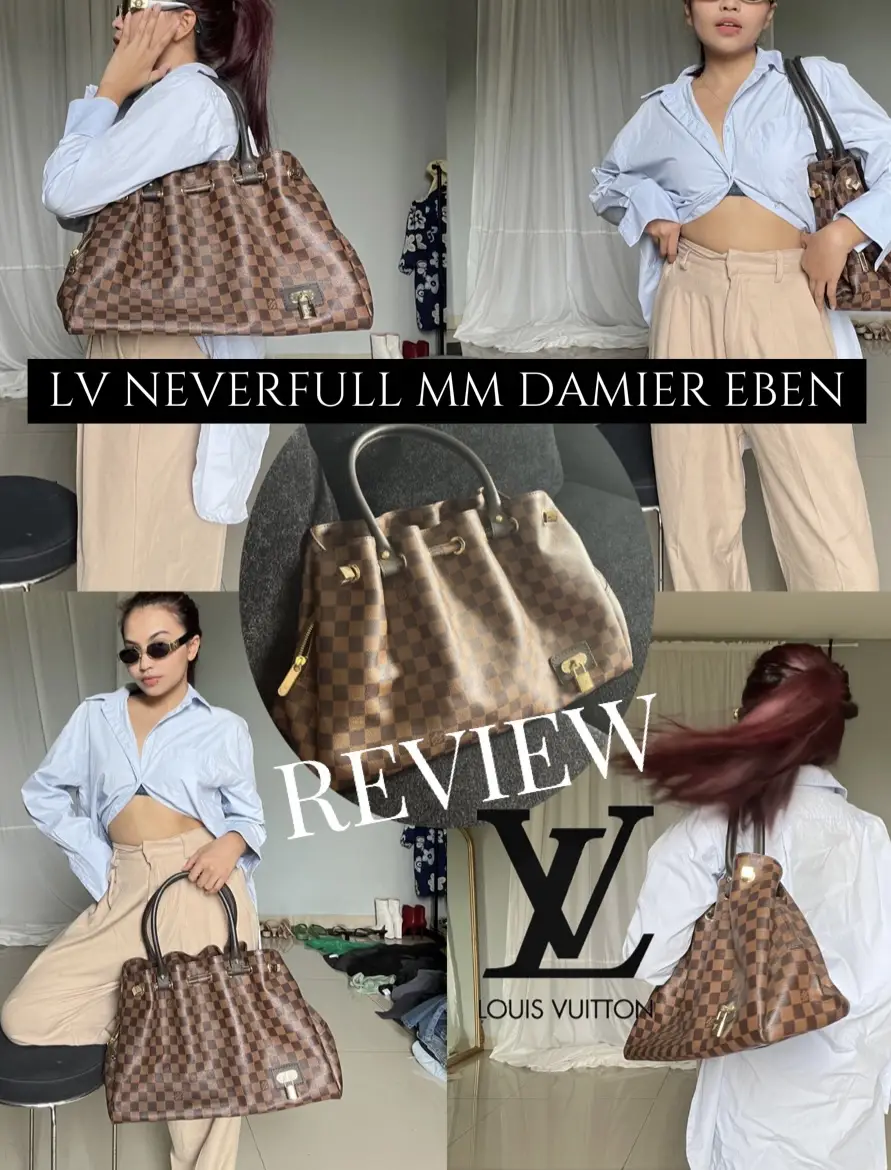 Louis Vuitton Neverfull MM Damier Ebene Cherry - A World Of Goods