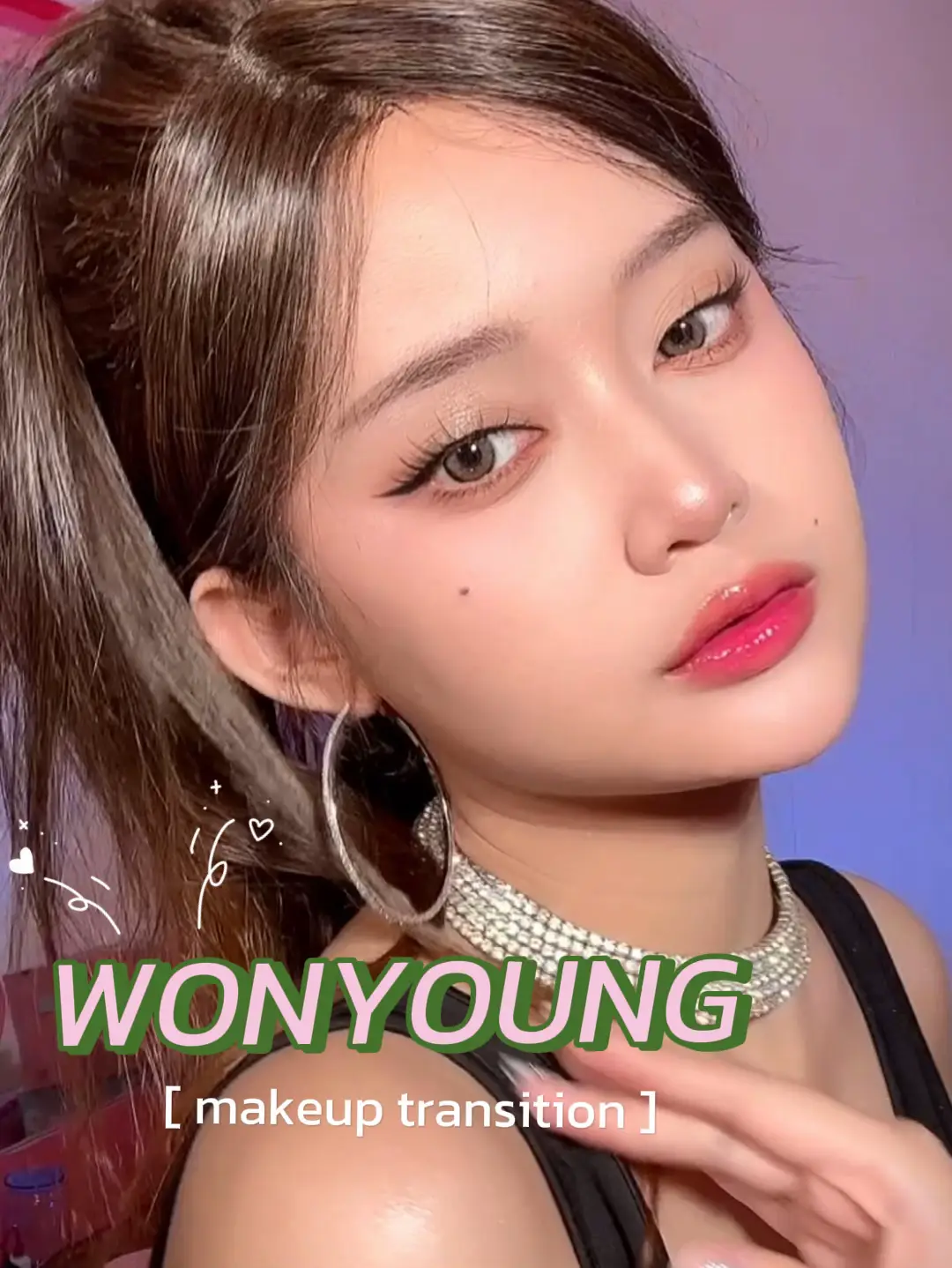 IVE Wonyoung for W Korea x Fred Jewelry