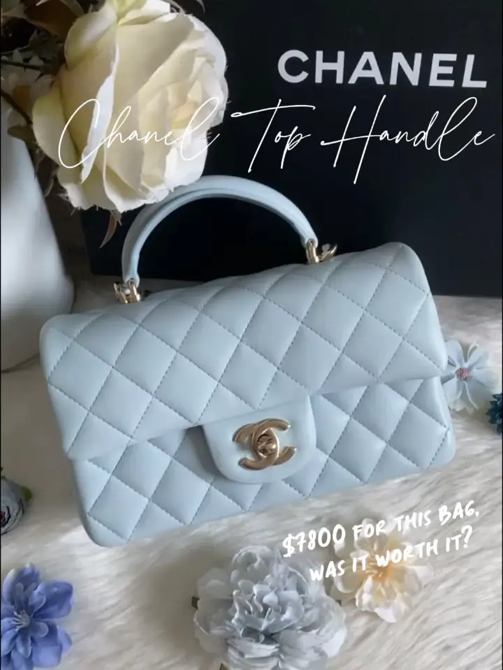 Is a Chanel Mini Top Handle #WorthIt? 💙, Article posted by  etherealpeonies