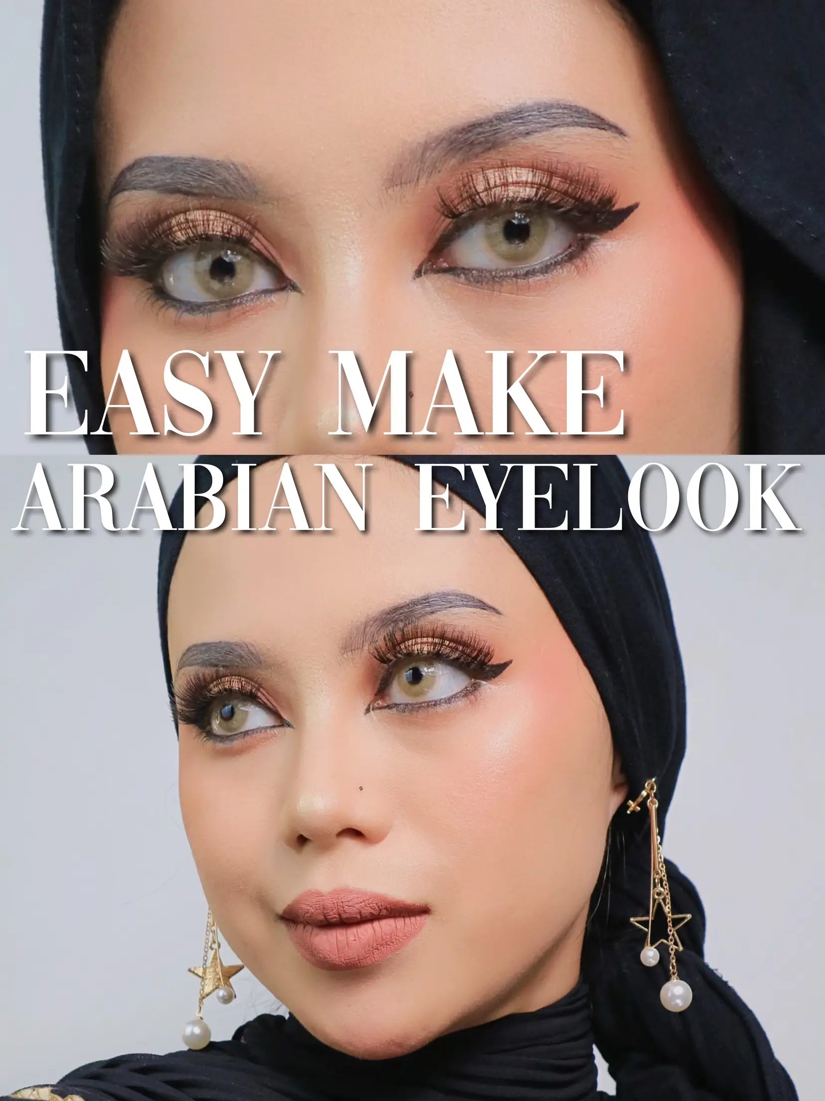 Buat Arabian Eyelook Paling Mudah