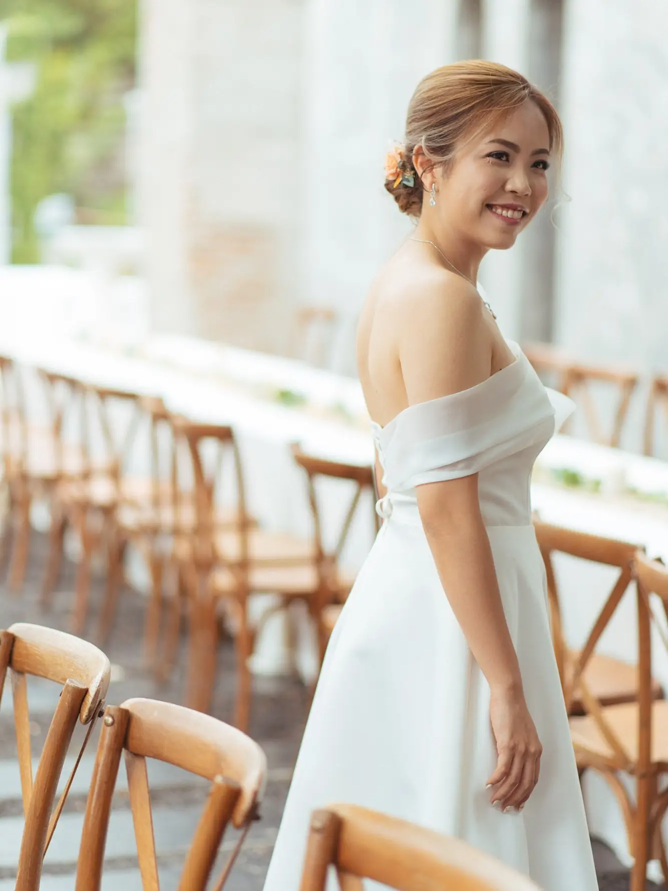 Review: Rent Minimalist Wedding Dress Less Than 4, xxx Baht | Gallery  posted by Palaloy | Lemon8