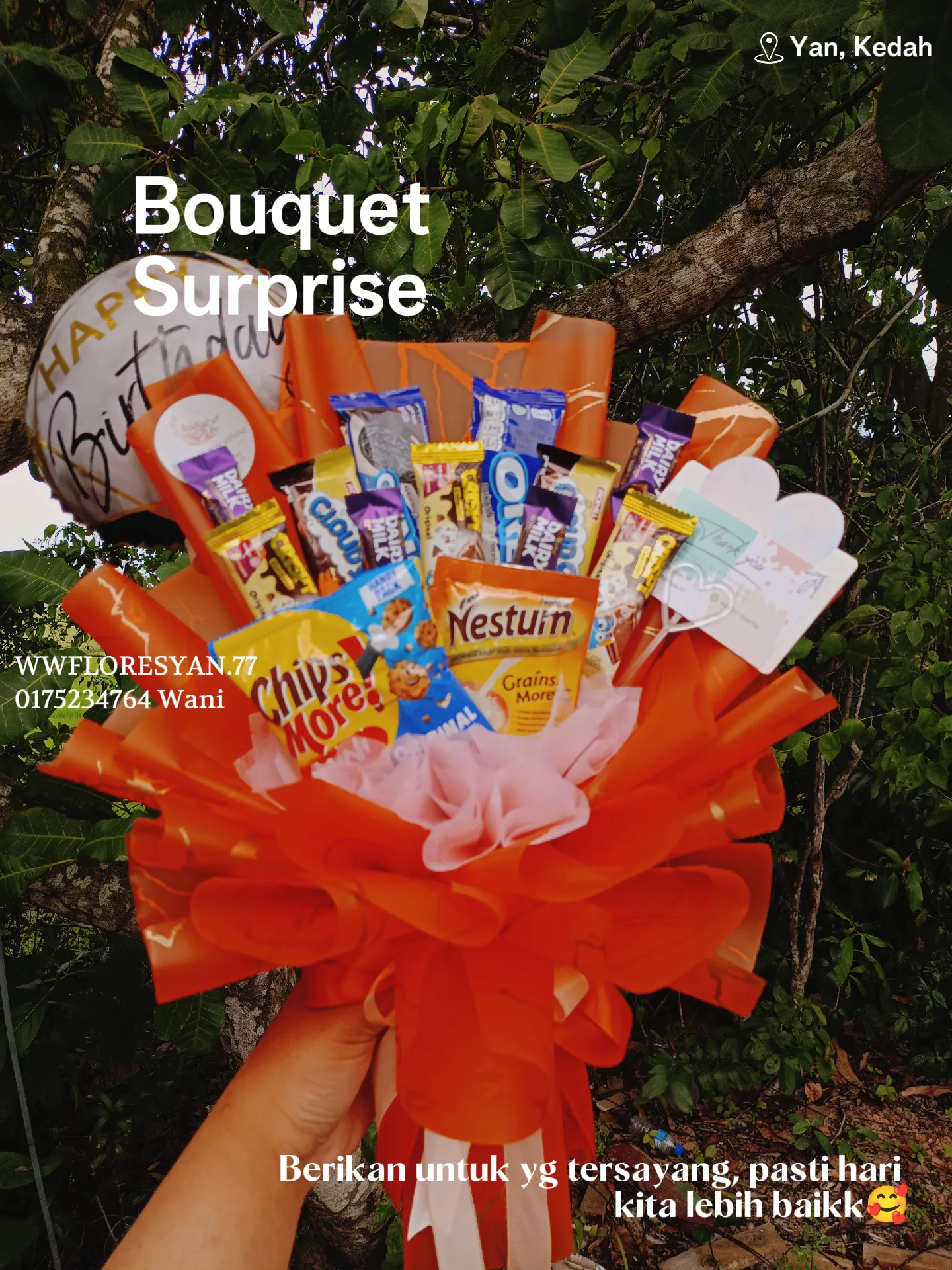 Tutorial Buat Coklat Bouquet Comel