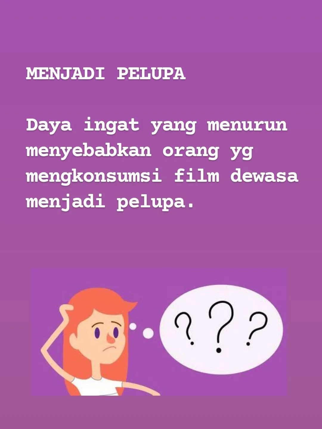 Dampak keseringan nonton film dewasa apasih?! | Gallery posted by  maulidiara | Lemon8