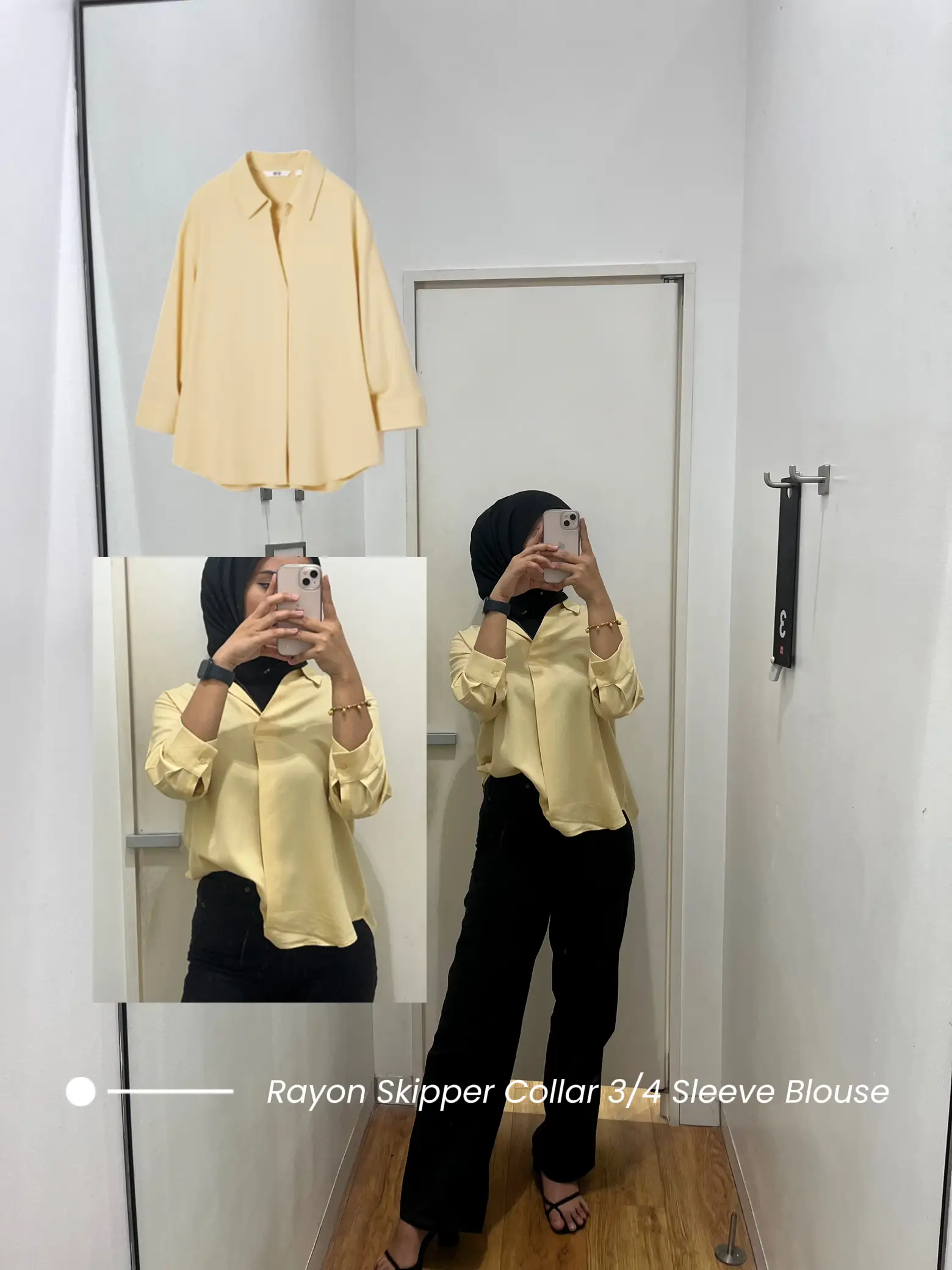 20 idea Uniqlo Rayon Skipper Blouse teratas pada tahun 2024