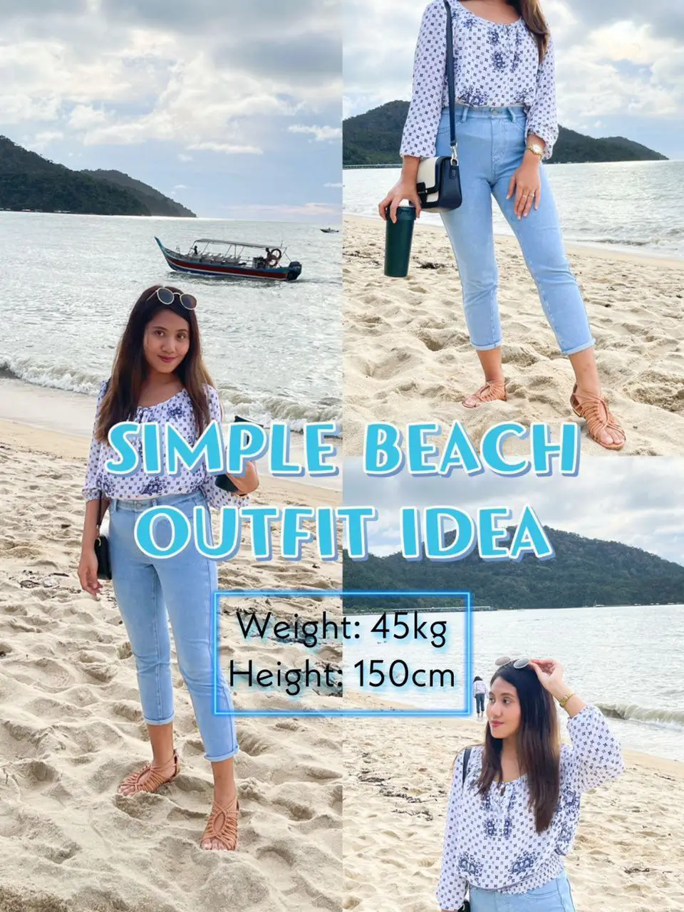 Beach store simple outfit