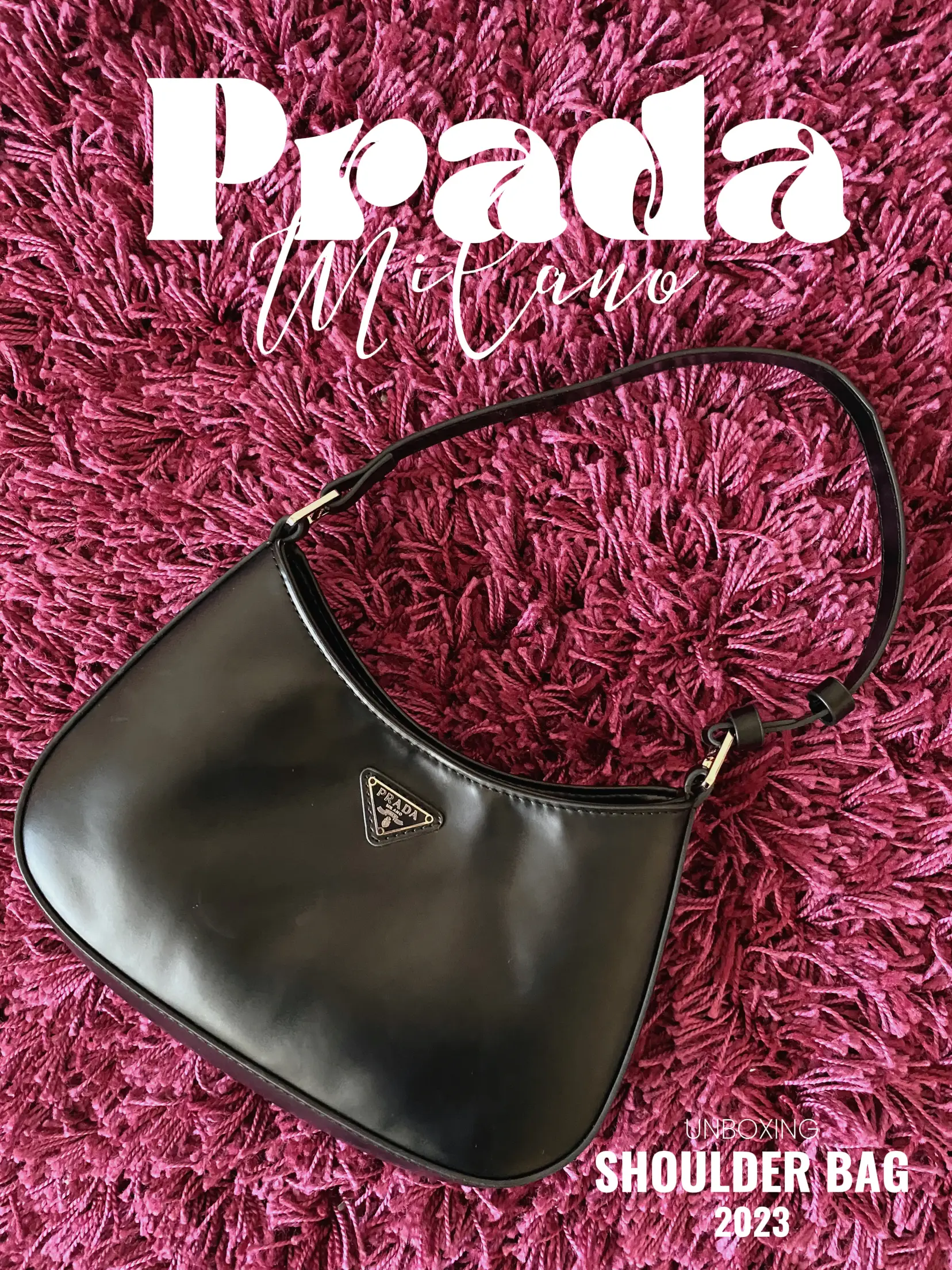 PINK PRADA RE-EDITION 2000 UNBOXING 