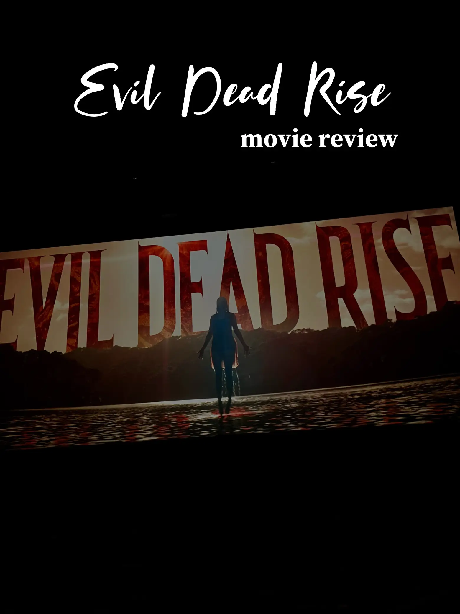 Non-Review Review: The Evil Dead