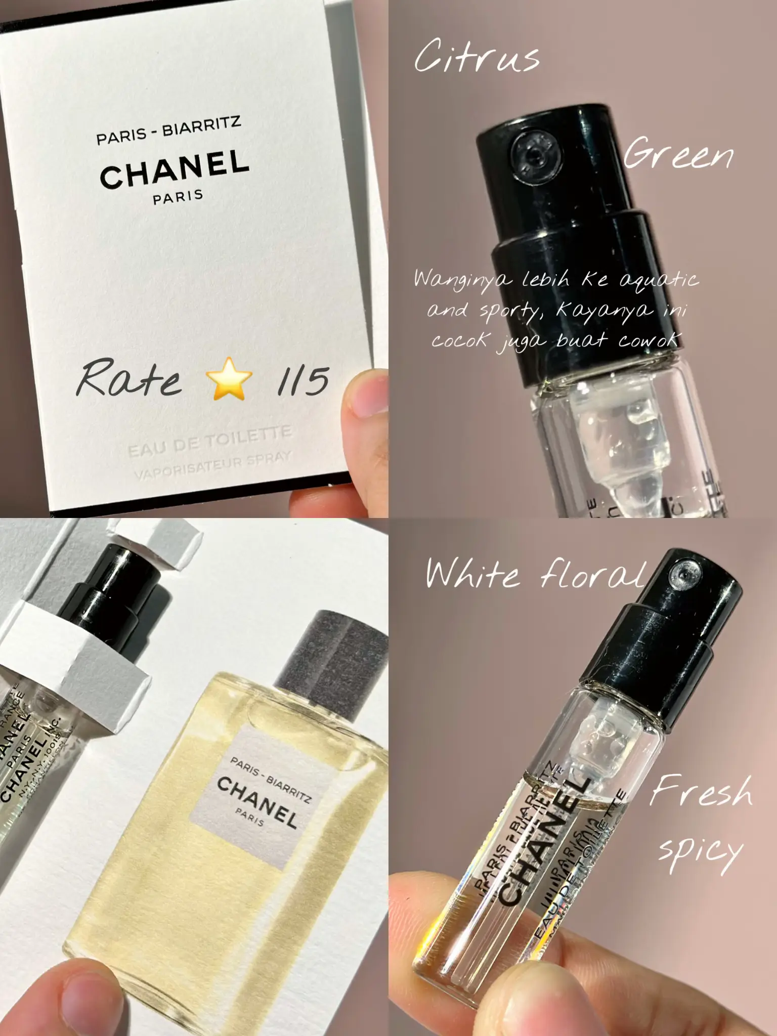 Sample size parfume from chanel beauty✨, Galeri diposting oleh Natasyar ☾
