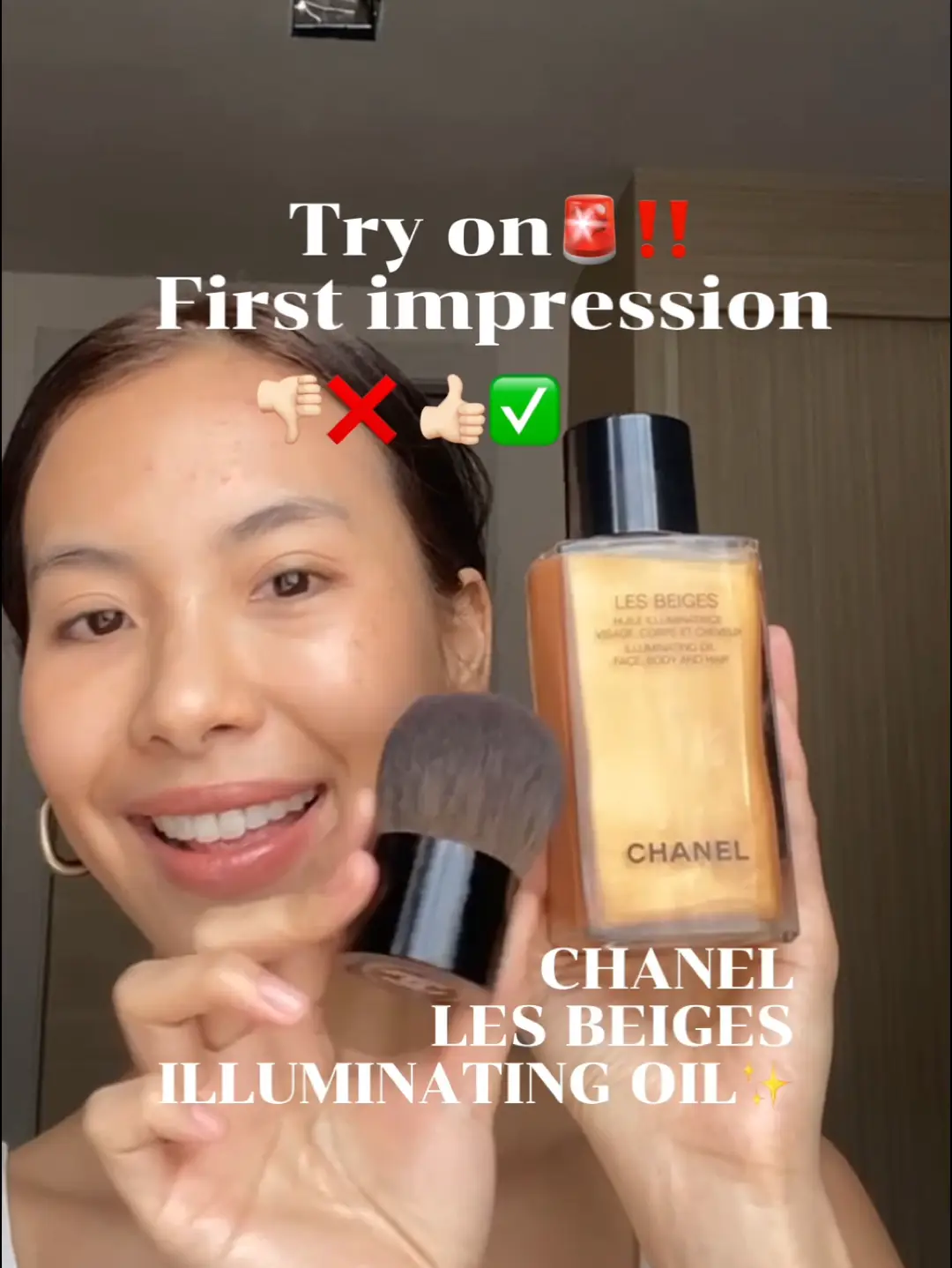 Try on ‼️🚨 Chanel Body Oil Sold Out The Whole Country! Really Good?, Video published by Timyroutine