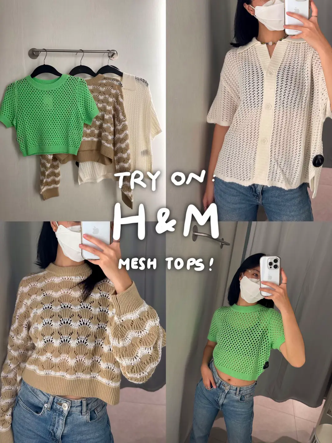 H and clearance m mesh top