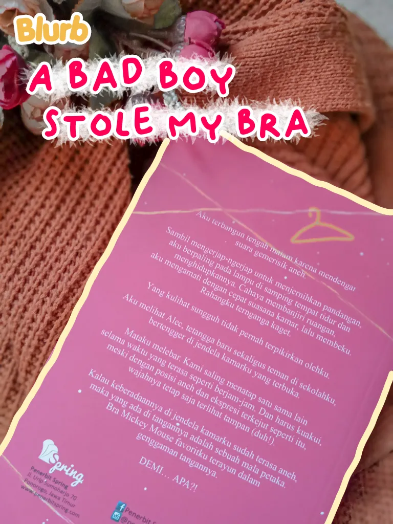 Review A Bad Boy Stole My Bra 👀🙈🙀🥰🌈🤍