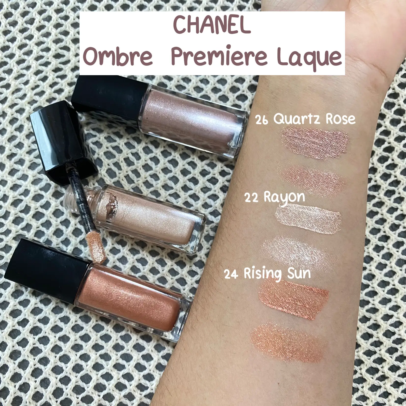 Chanel Ombre Premiere Laques Reviews & Swatches
