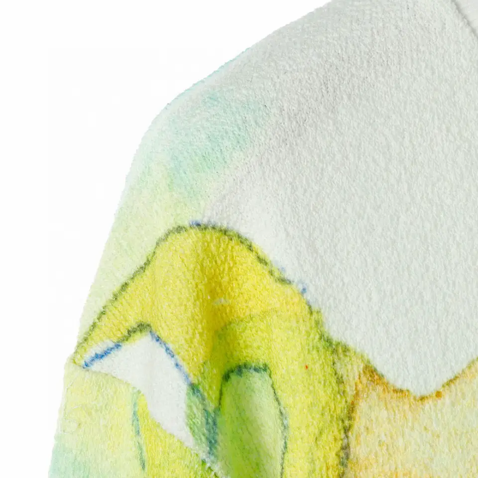 Personalized Louis Vuitton Watercolor Splash On Turquoise Hoodie - Tagotee