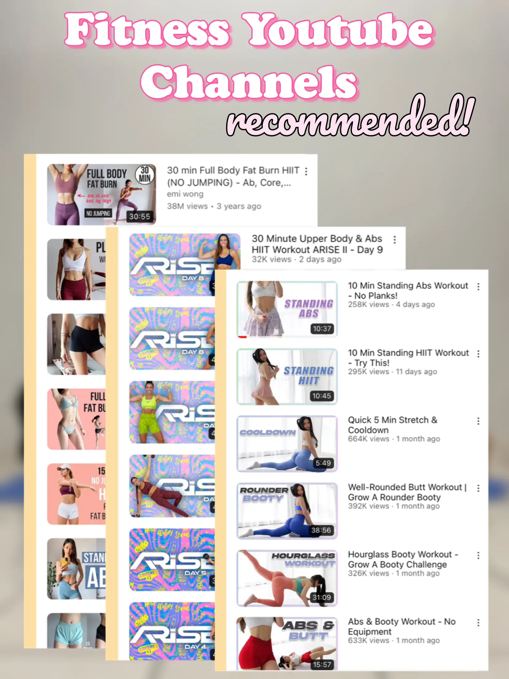 New to exercising? Check this out!, Galeri disiarkan oleh Evianne Ford