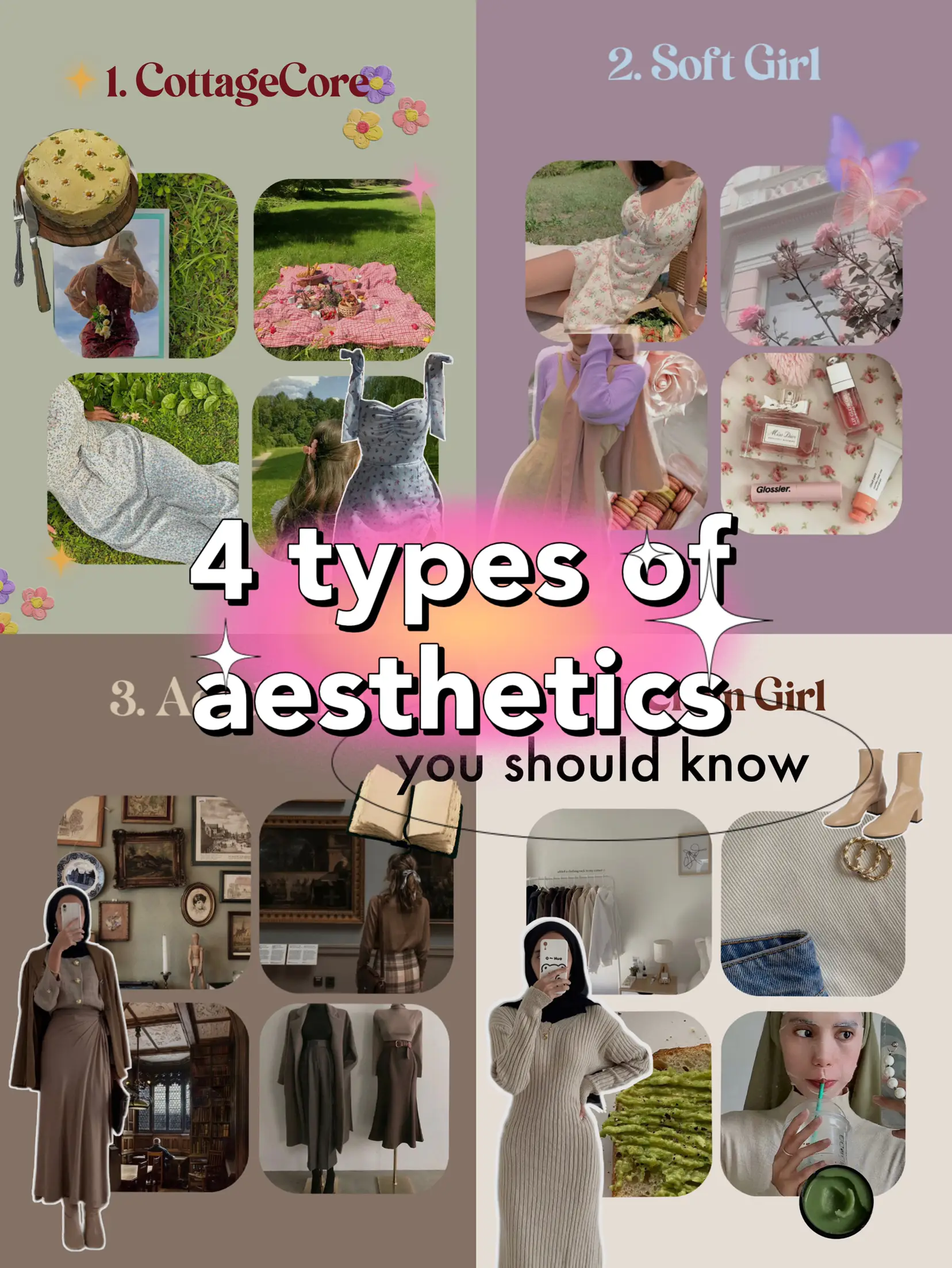 4 types of aesthetic mode