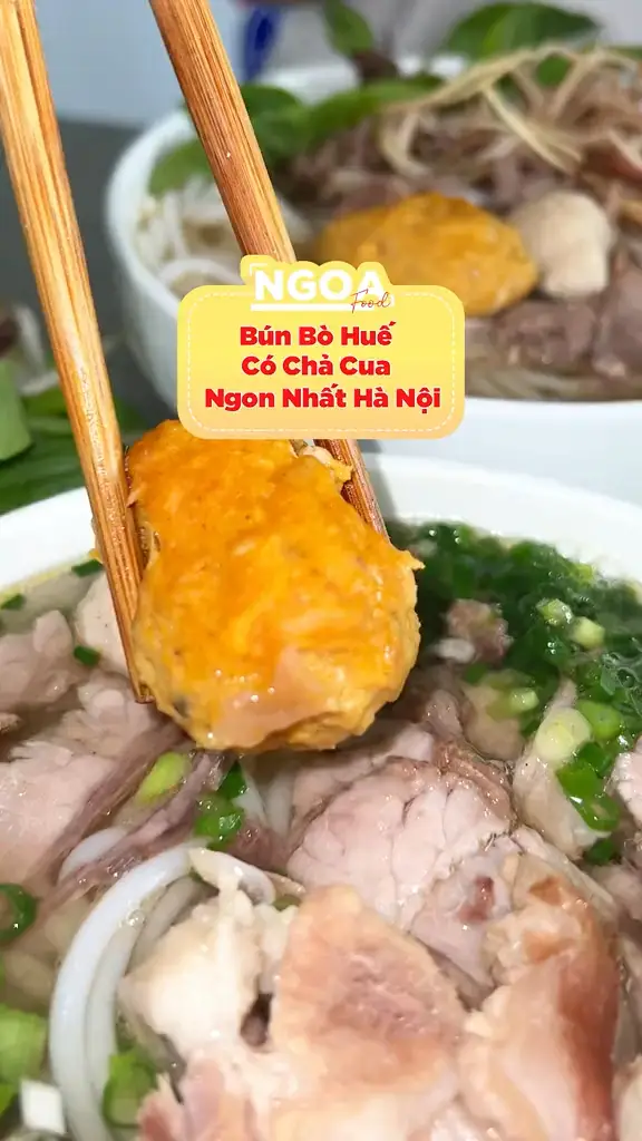 BÚN BÒ HUẾ NGON NHẤT HÀ NỘI? | Video do Ngoafood_ đăng | Lemon8