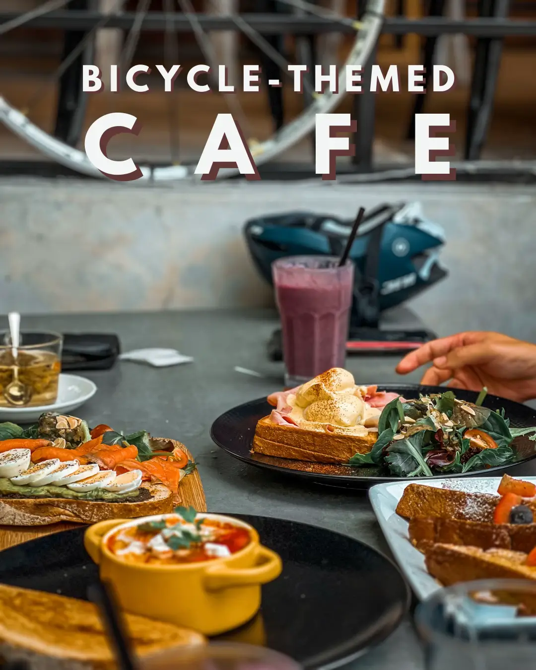 Bicycle themed online cafe