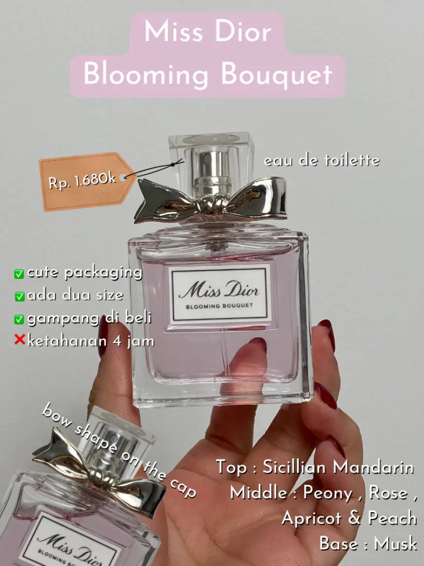 Miss Dior Blooming Bouquet DUPE PERFUME Galeri diposting oleh