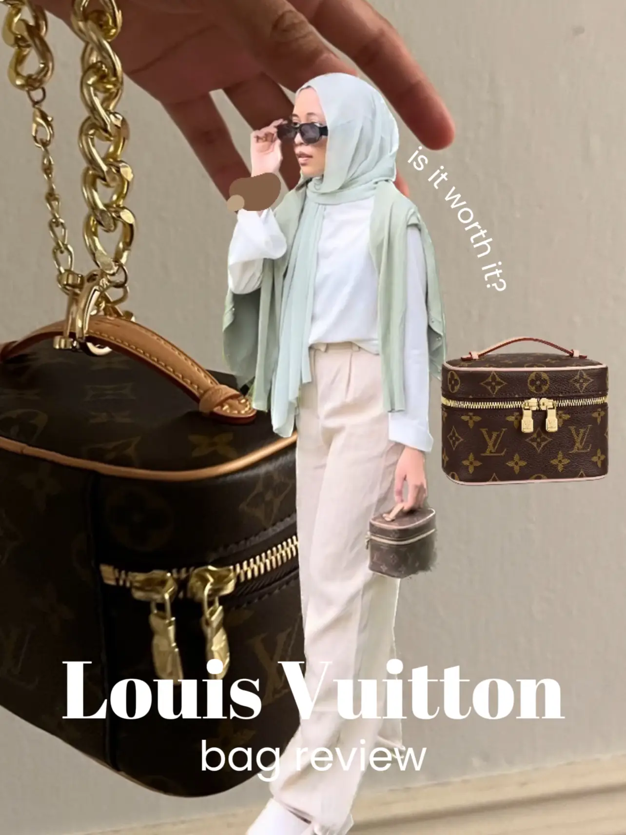 How cute is the Louis Vuitton Nice Nano Toiletry Pouch?! #louisvuitton