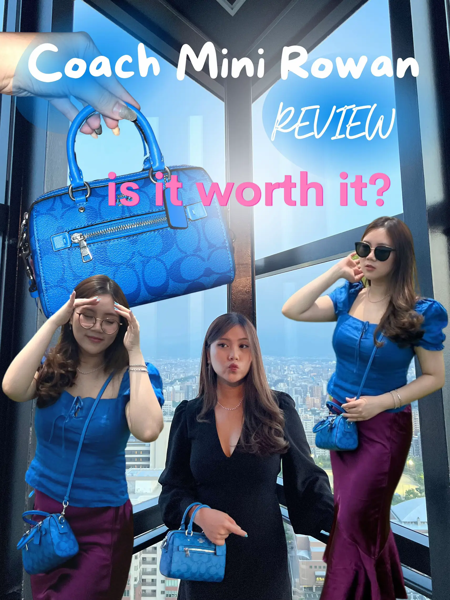 Coach Mini Rowan Bag Review, IS IT WORTH IT?💙, Galeri diposting oleh  nasyasalsa