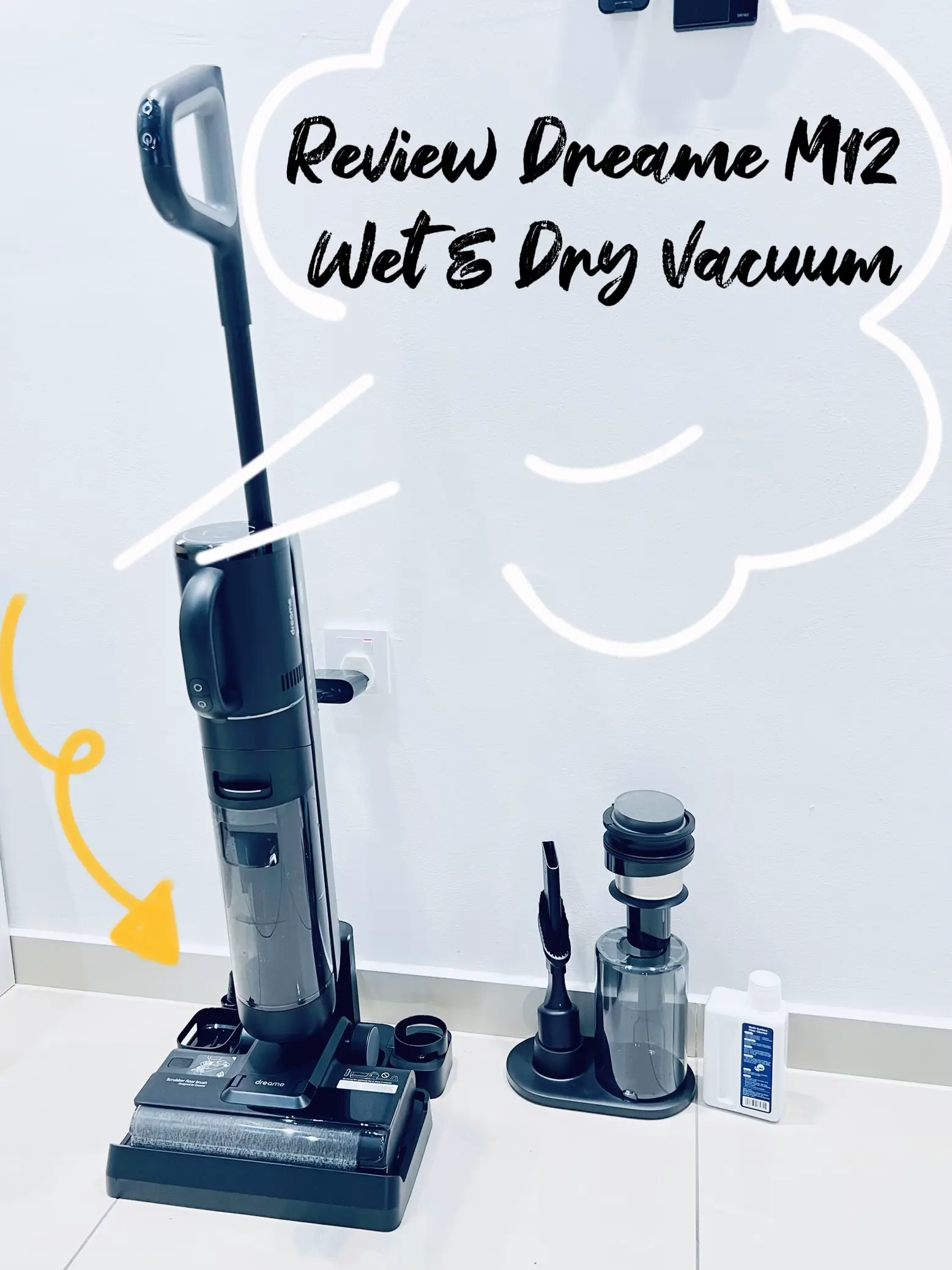Unboxing The Dreame H12 Pro Plus Wet And Dry Vacuum Simple Function  Introduction 