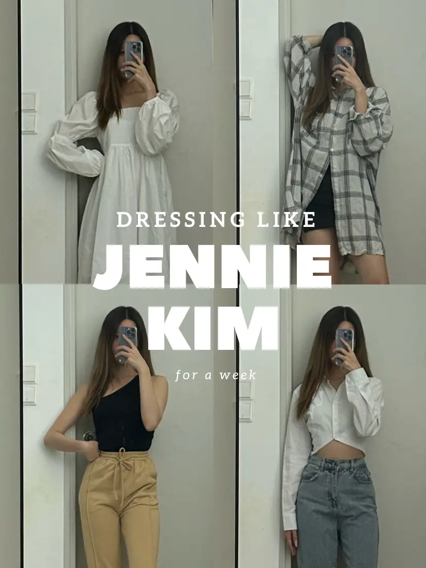 I recreated Jennie Blackpink's Outfits 💗 | Gallery posted by Rebecca |  Lemon8