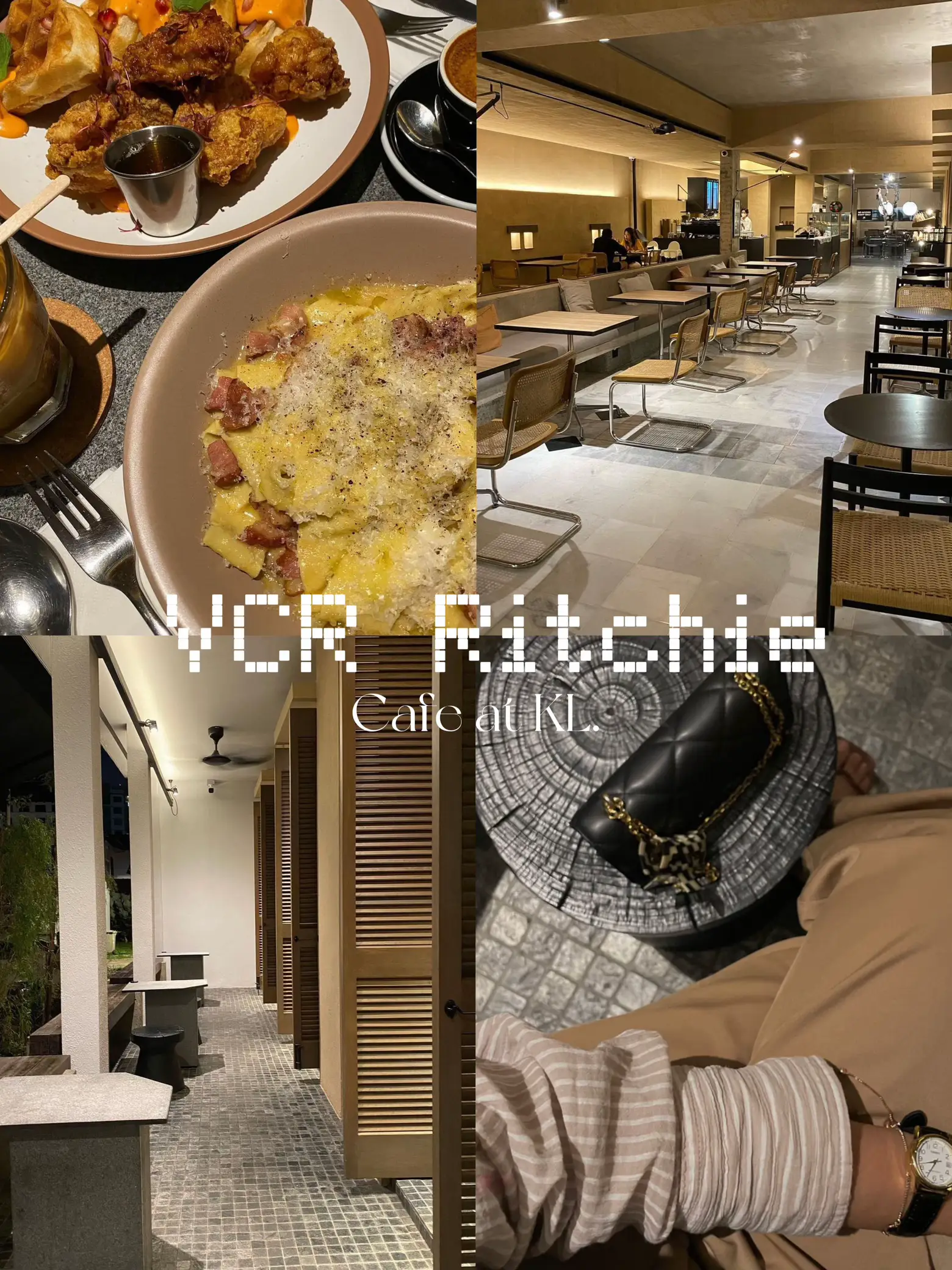 VCR Ritchie! Minimalist cafe u must go! แกลเลอรีที่โพสต์โดย Mirailyana Lemon8