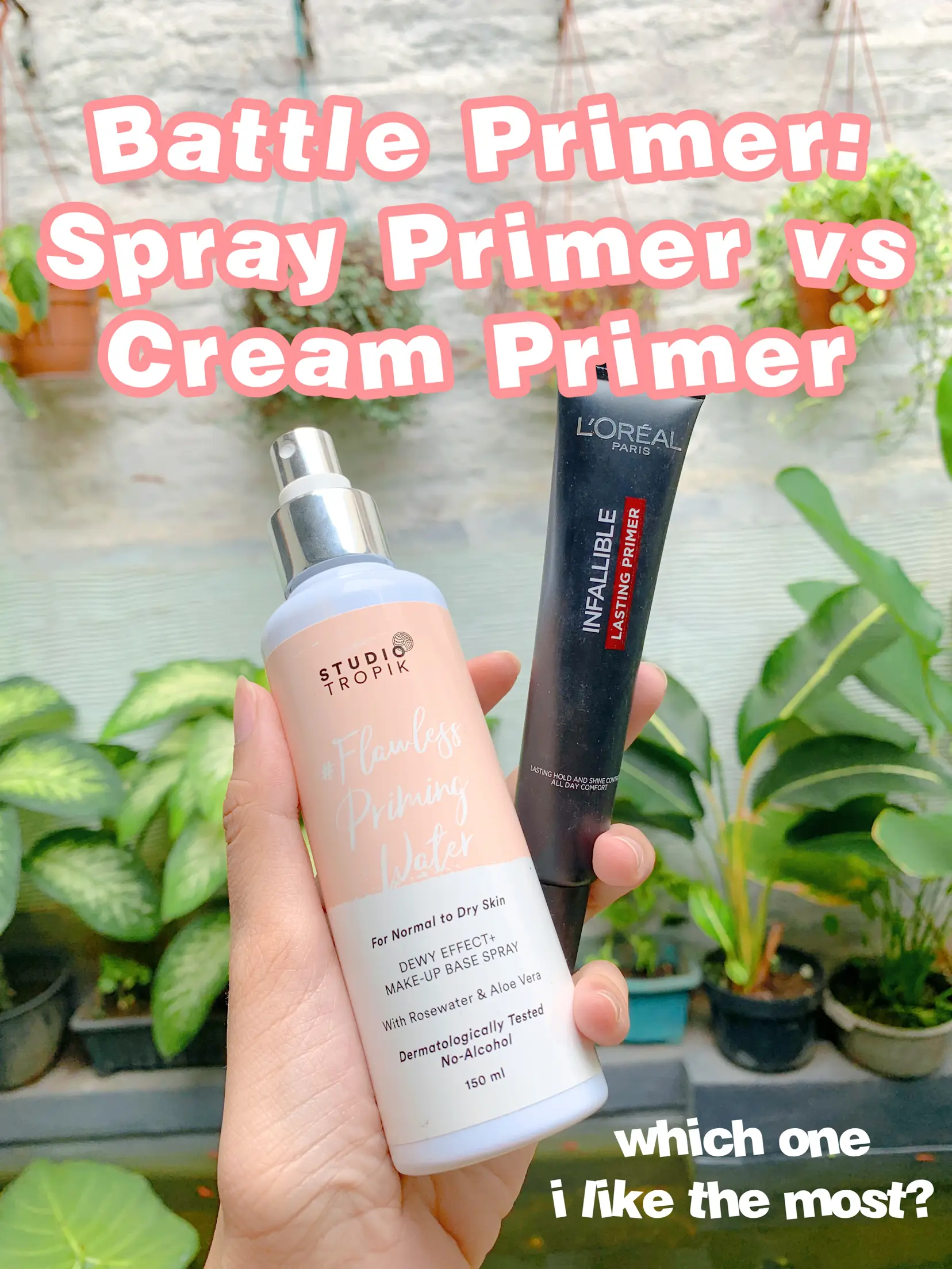 Battle Primer Spray Primer vs Cream Primer Galeri diposting oleh