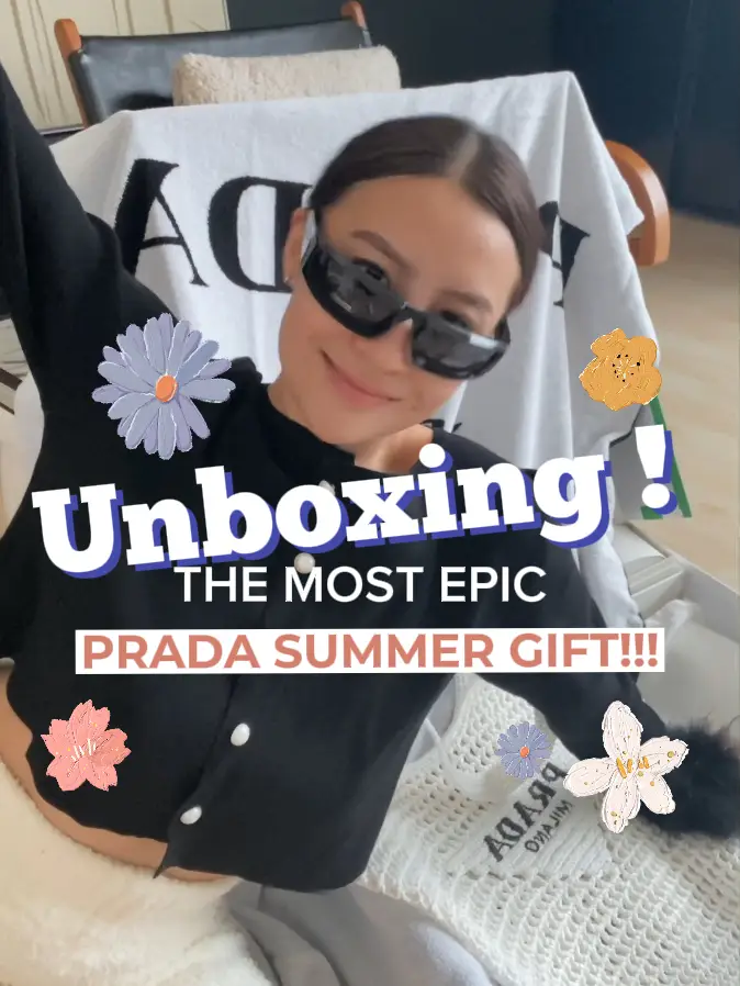 PradaUnboxing #PradaBag My Prada Unboxing and Review